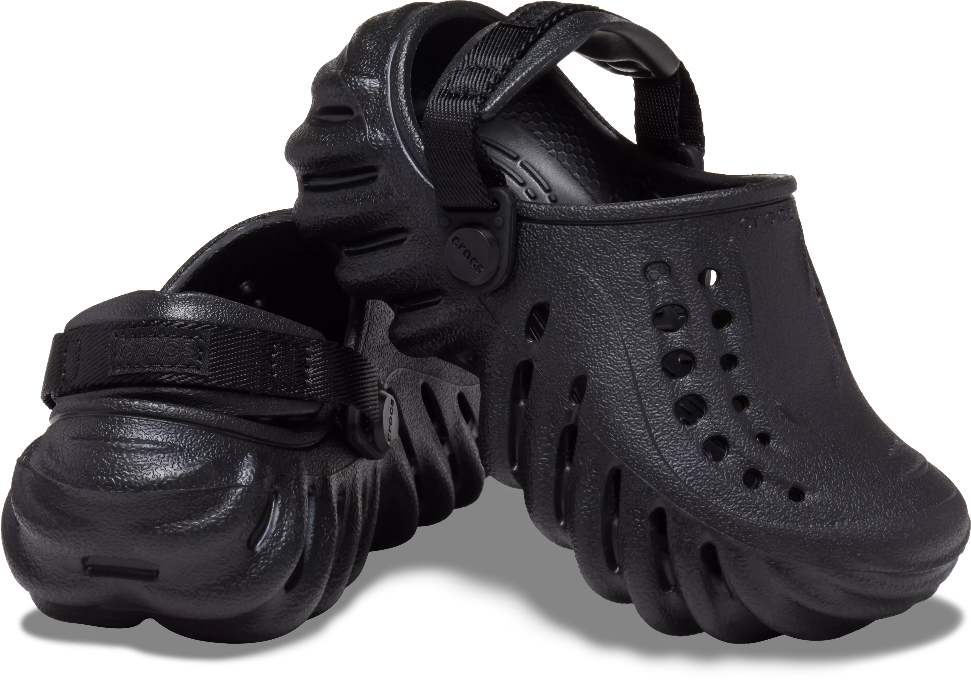 Crocs Echo "Black" Toddler Kids' Clog - BLACK