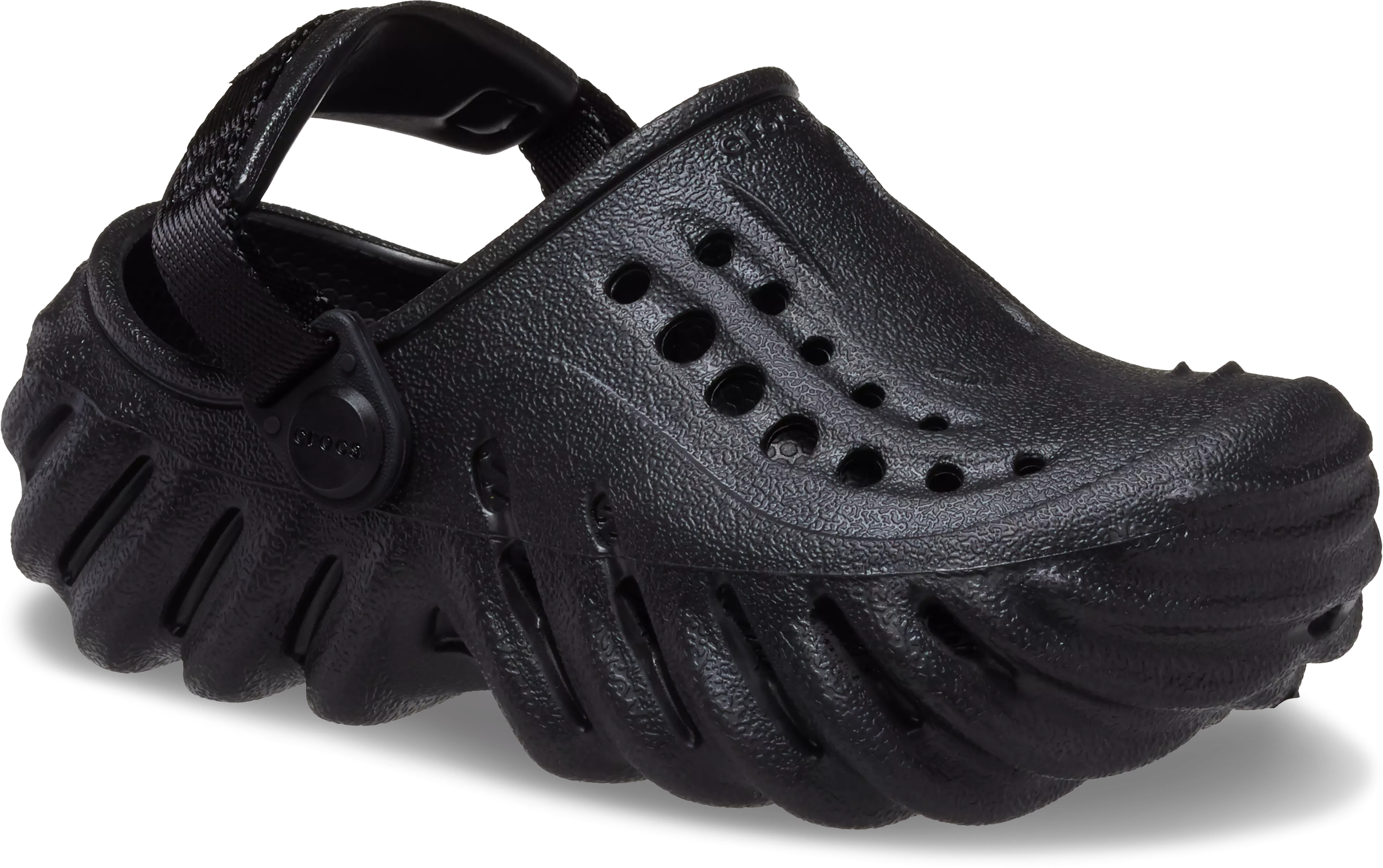 Crocs Echo "Black" Toddler Kids' Clog - BLACK
