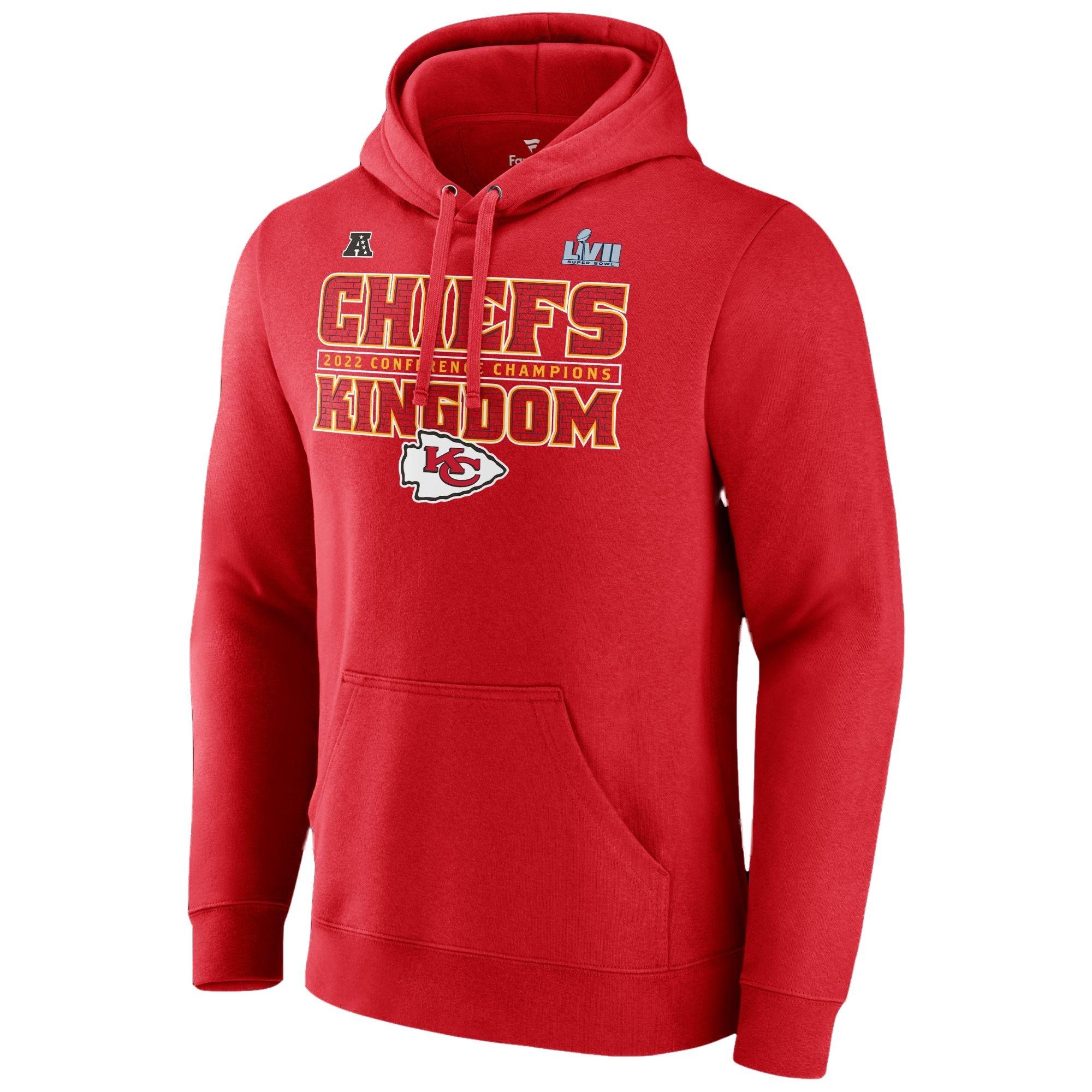 Fanatics Men's Kansas City Chiefs 2022 AFC Conference Champs Hometown Hoody