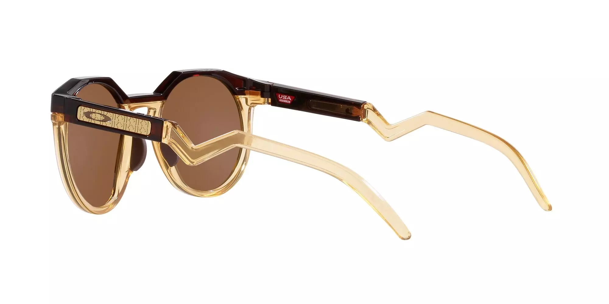 Oakley Kylian Mbappe Signature Series HSTN Sunglasses-Brown - BROWN