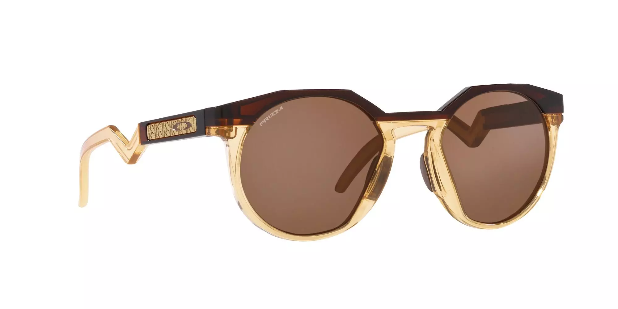 Oakley Kylian Mbappe Signature Series HSTN Sunglasses-Brown - BROWN