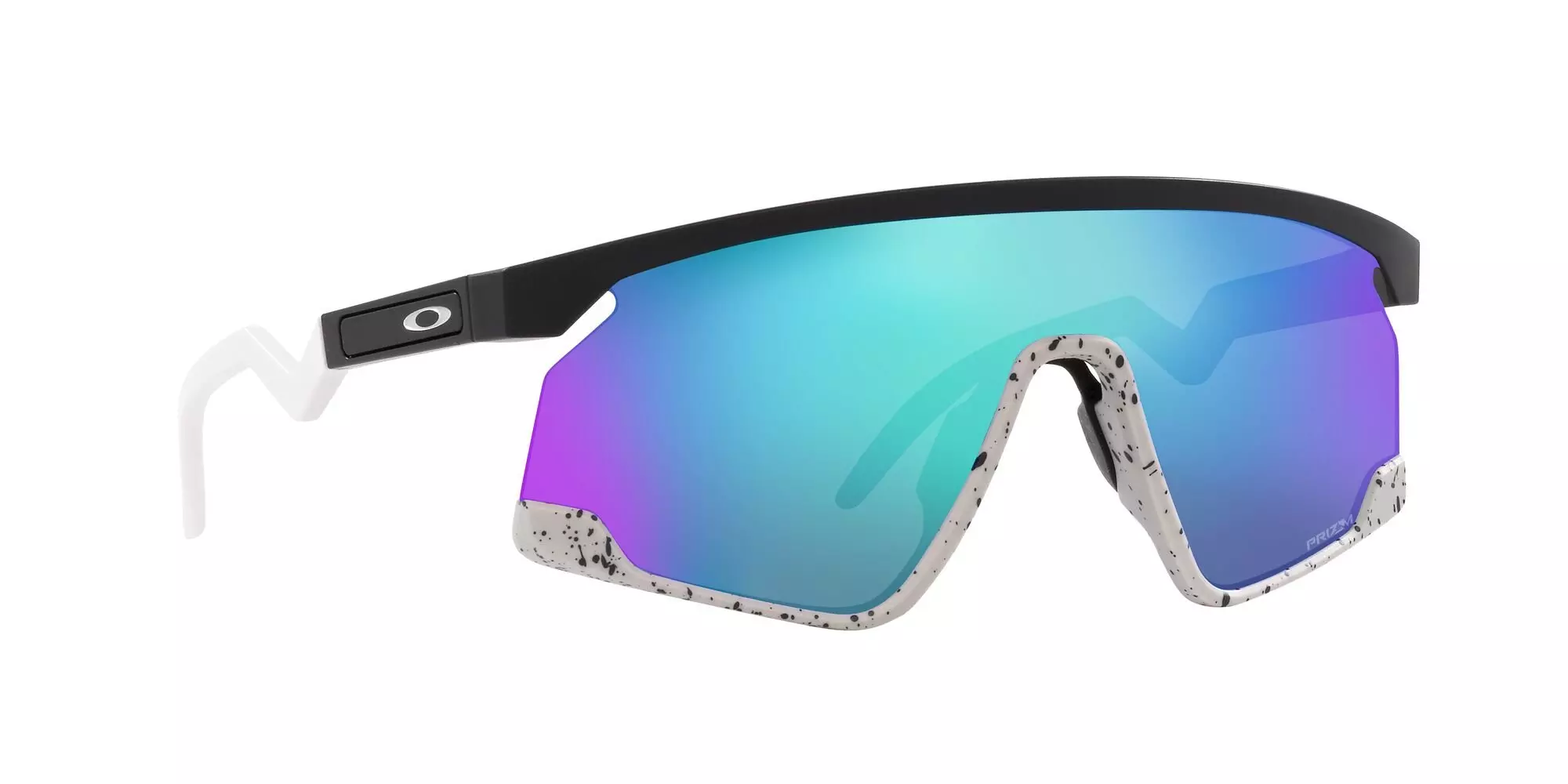 Oakley BXTR Sunglasses-Black/Blue - BLACK/BLUE