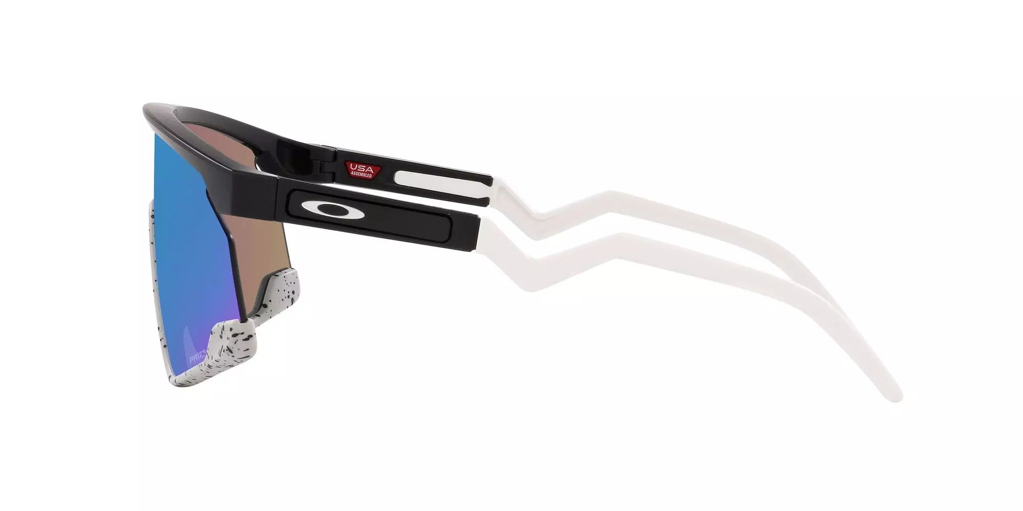 Oakley BXTR Sunglasses-Black/Blue - BLACK/BLUE