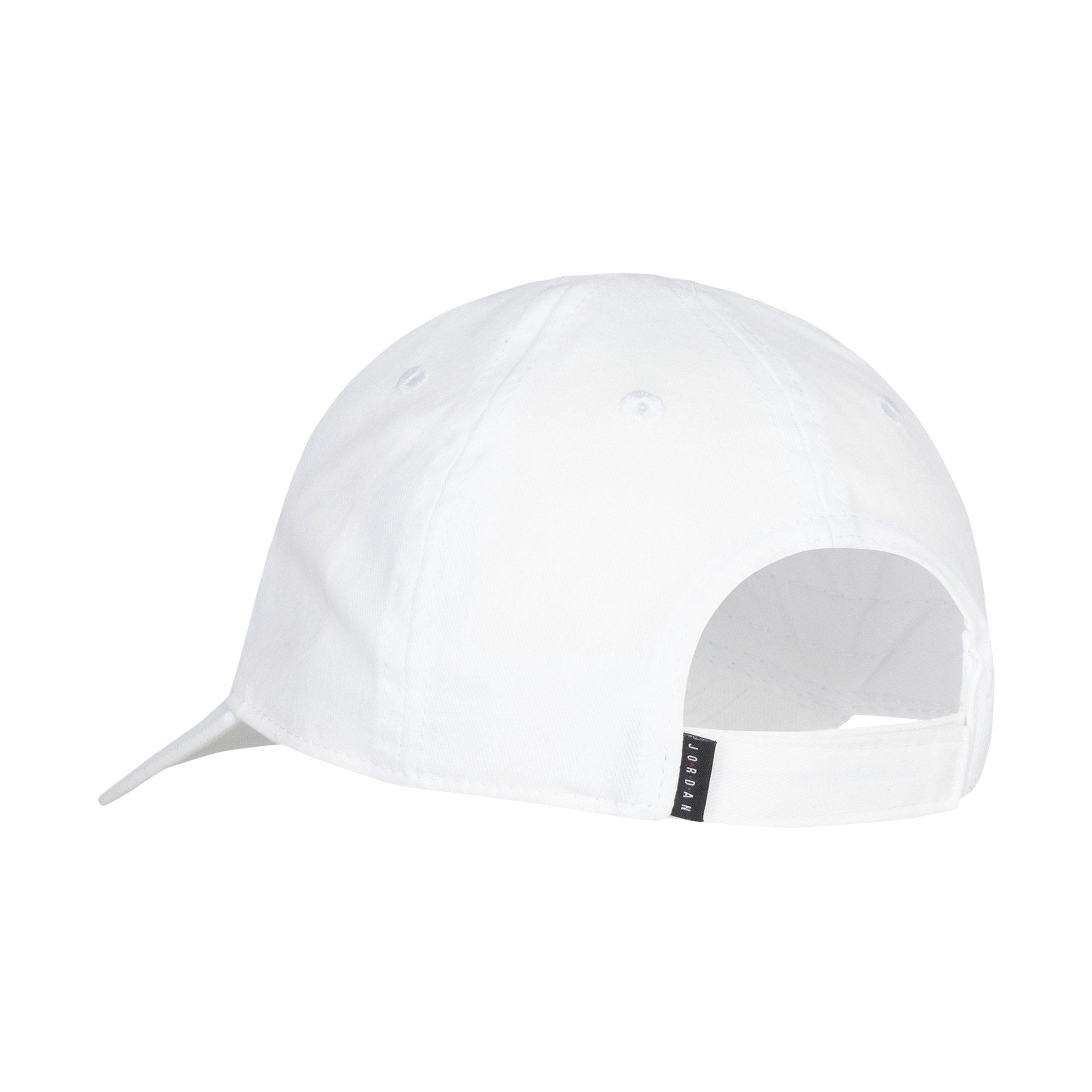 Jordan Youth HBR Strapback Hat-White - BLACK Thumbnail View 3