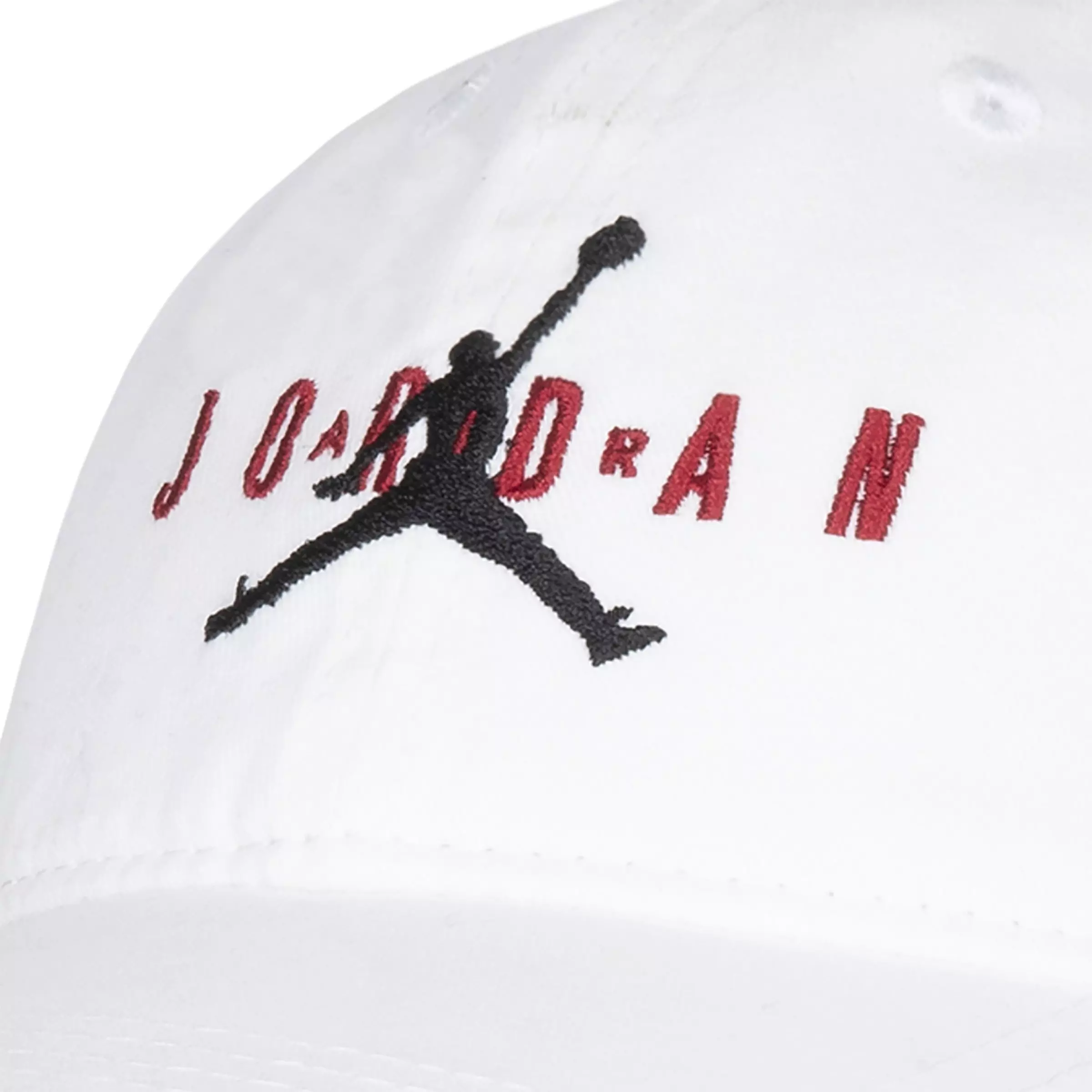 Jordan Youth HBR Strapback Hat-White - BLACK