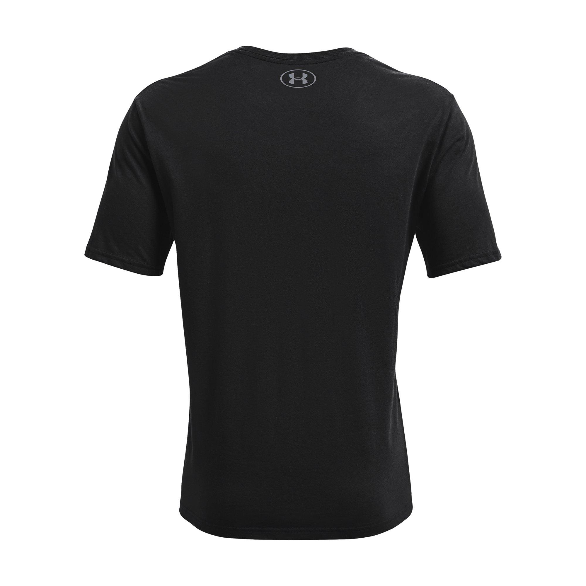 Under Armour Men's Verbiage Tee-Black - BLACK Thumbnail View 4