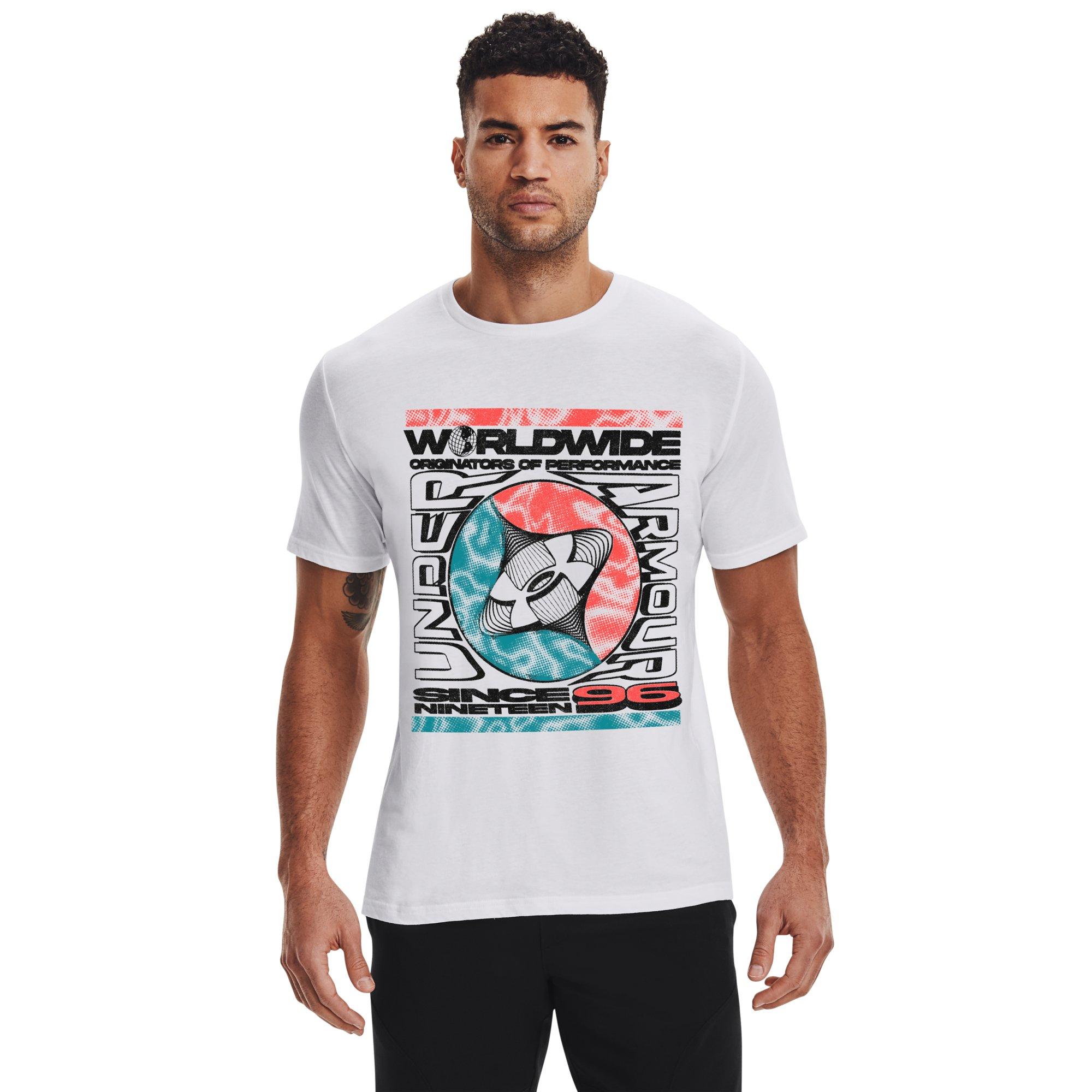 Under Armour Men's Modern Vortex Tee-White - WHITE Thumbnail View 1