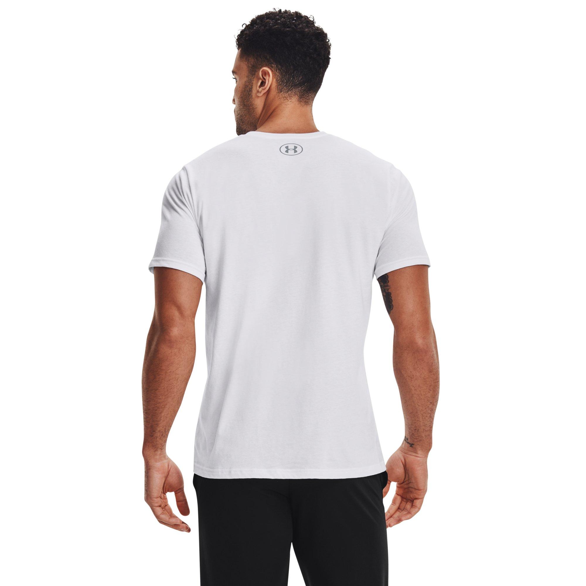 Under Armour Men's Modern Vortex Tee-White - WHITE Thumbnail View 2