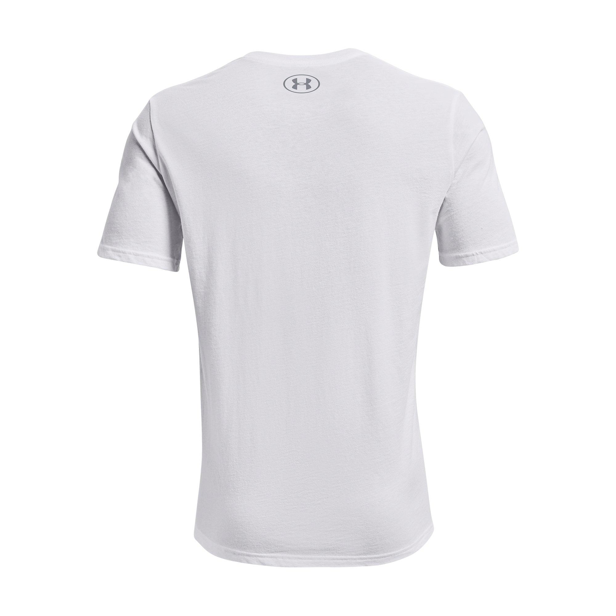 Under Armour Men's Modern Vortex Tee-White - WHITE Thumbnail View 4