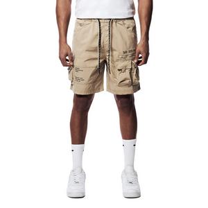 Smoke Rise Men's Nylon Utility Shorts - Khaki - KHAKI