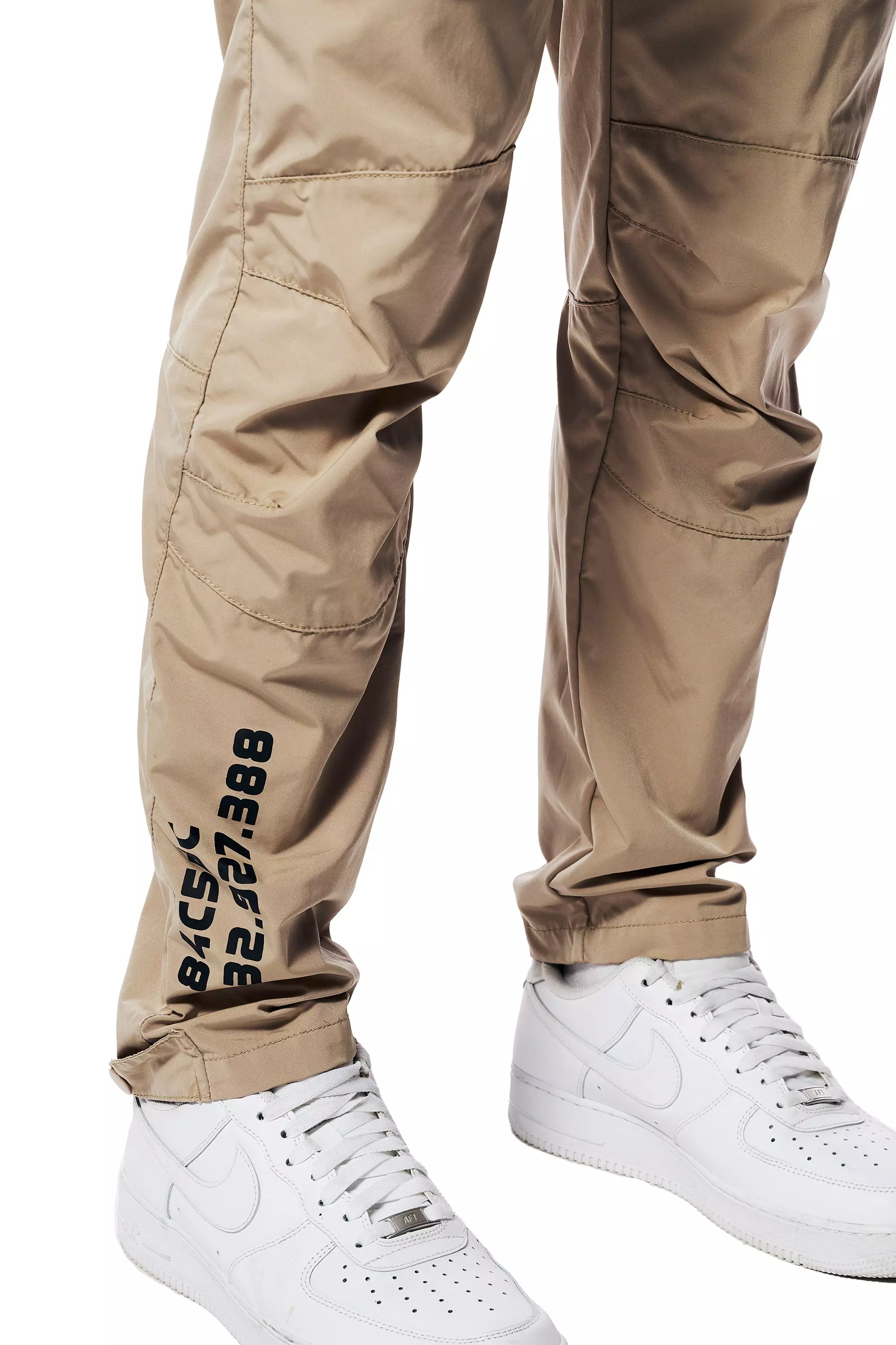 Smoke Rise Men's Nylon Utility Pant - Khaki - KHAKI