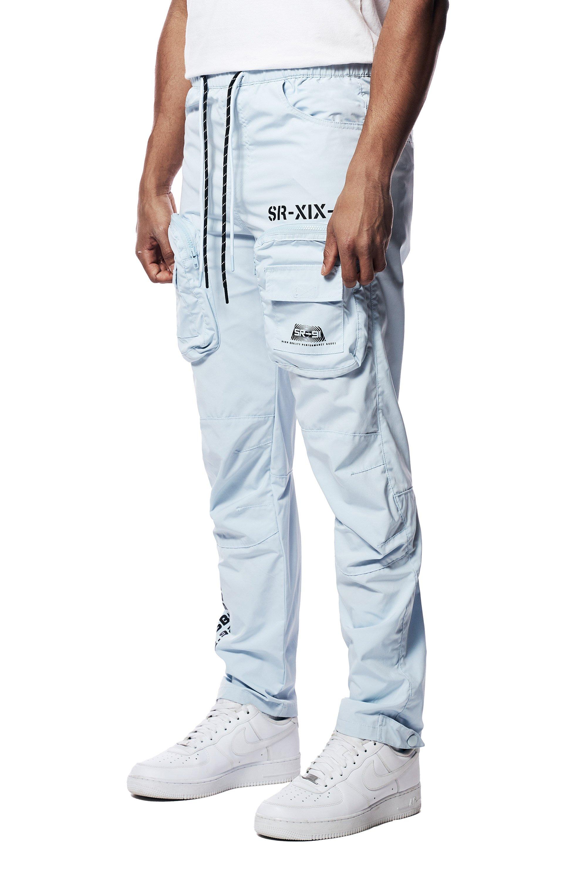 Smoke Rise Men's Nylon Utility Pants - Seabreeze - AQUA Thumbnail View 3