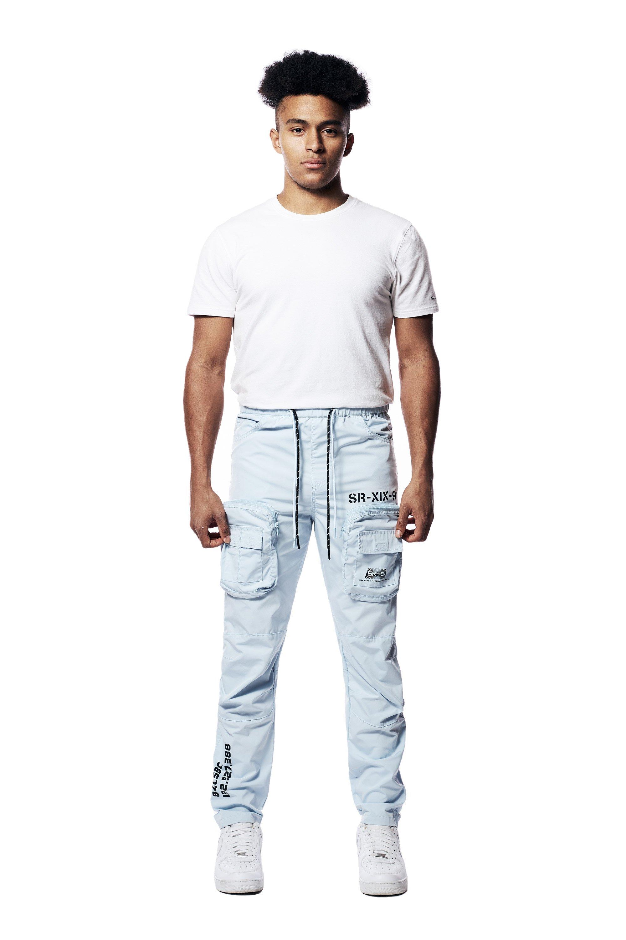 Smoke Rise Men's Nylon Utility Pants - Seabreeze - AQUA Thumbnail View 6