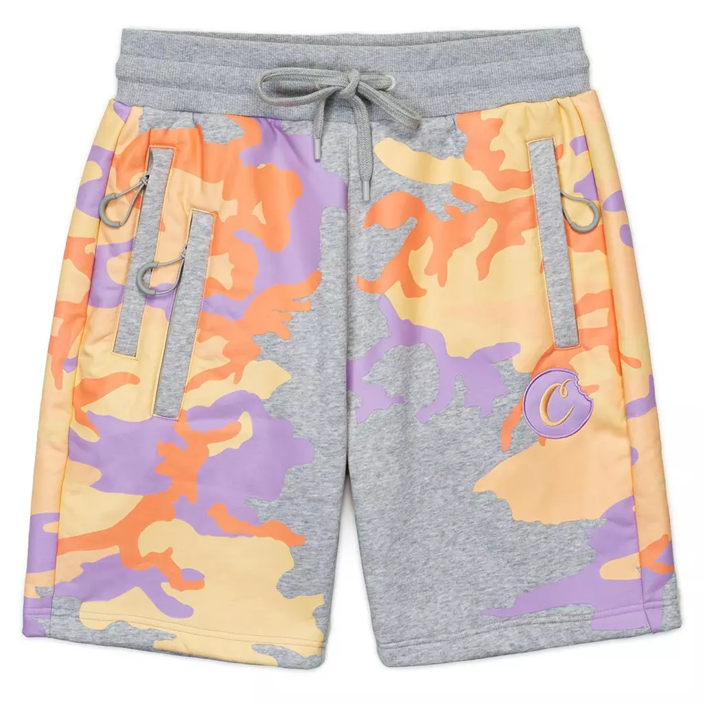 Cookies Men's Fresh Air Logo Shorts - Grey - GREY
