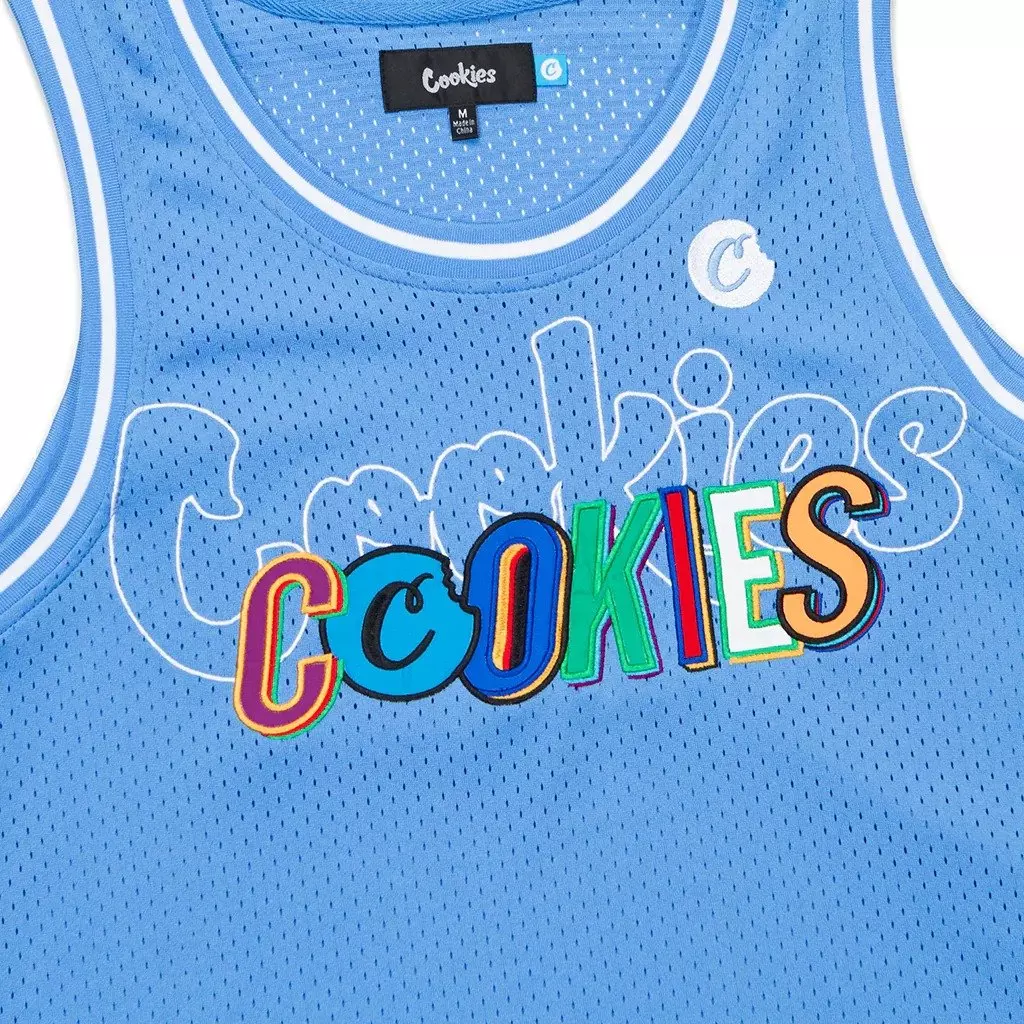 Cookies Men's On The Block Tank -Lt Blue - LT BLUE