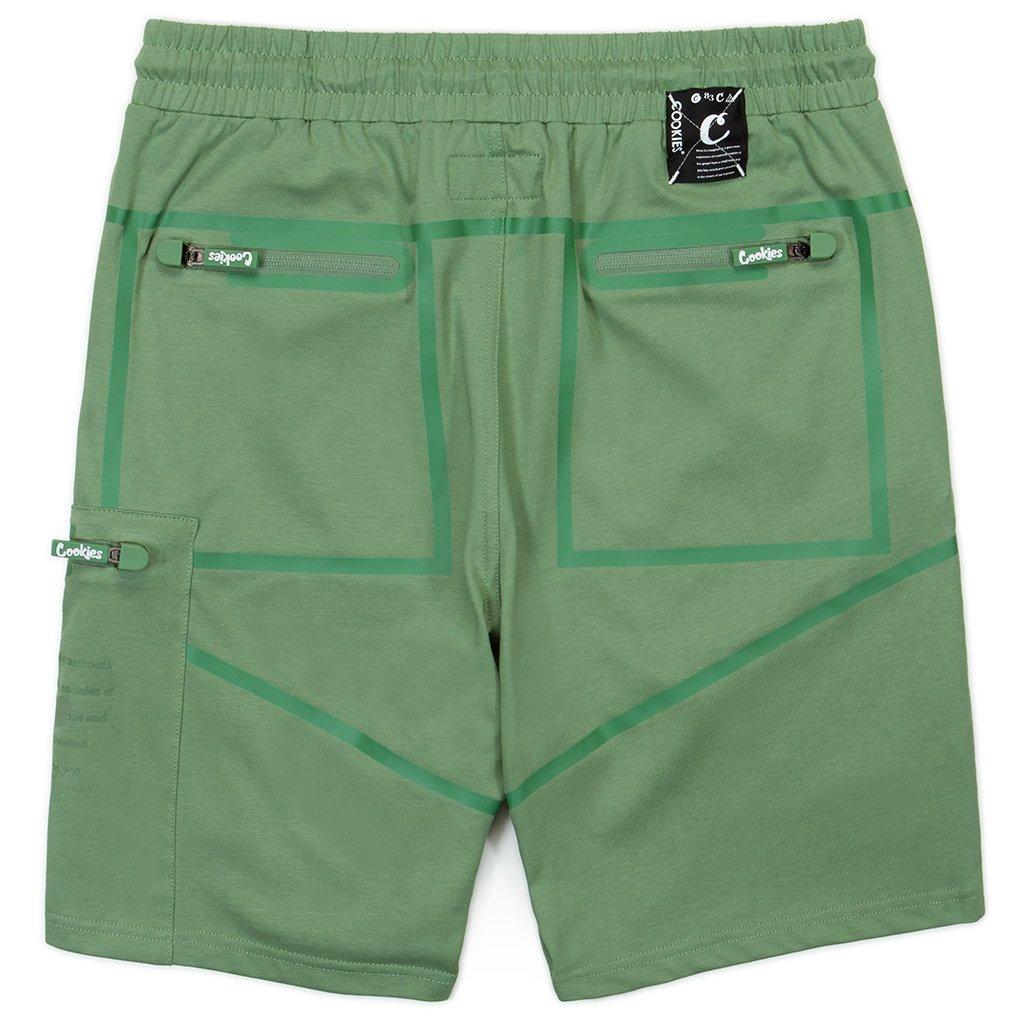 Cookies Men's Key Largo Drift Short -Olive - OLIVE Thumbnail View 2