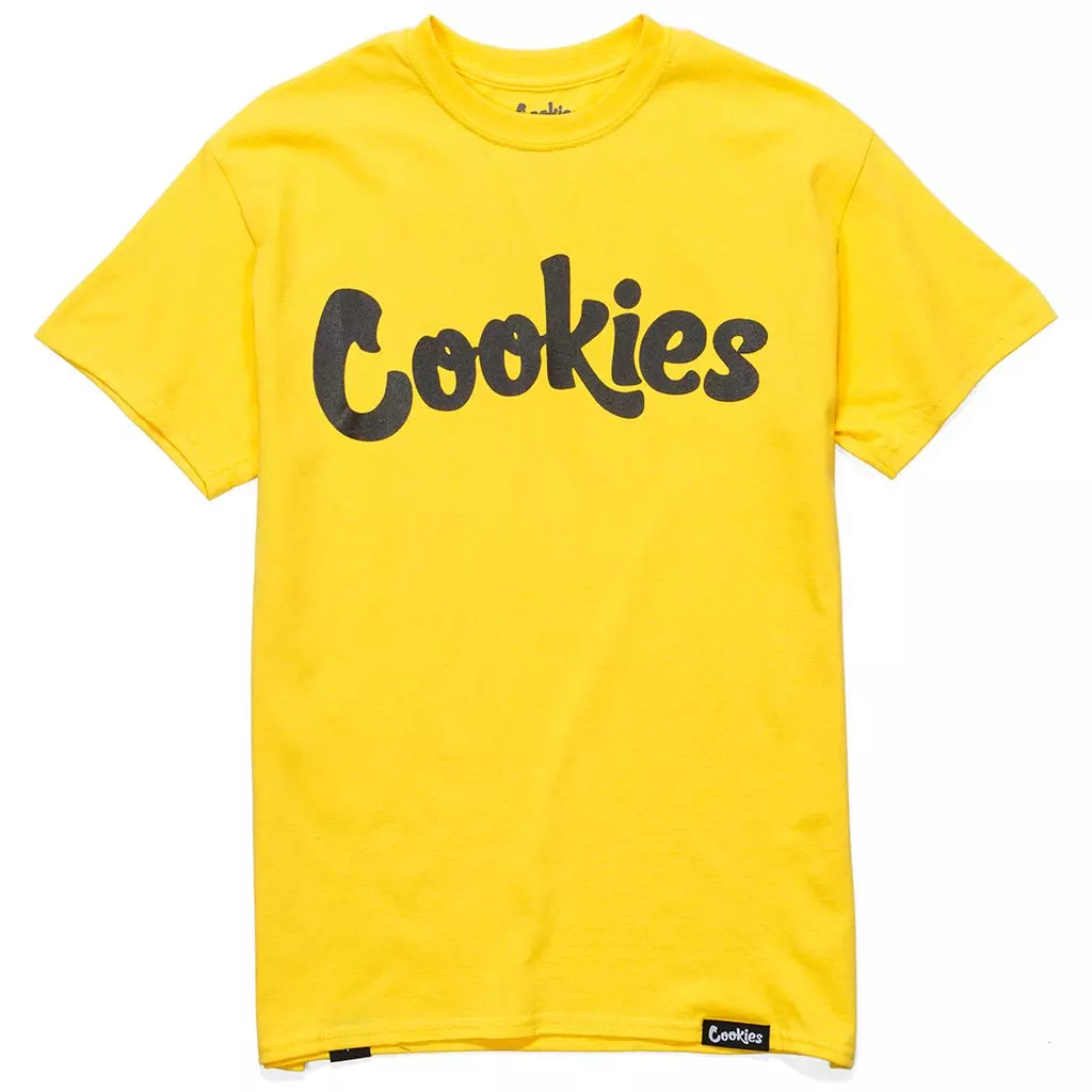 Cookies Men's OG Mint Tee - Yellow/Black - YELLOW