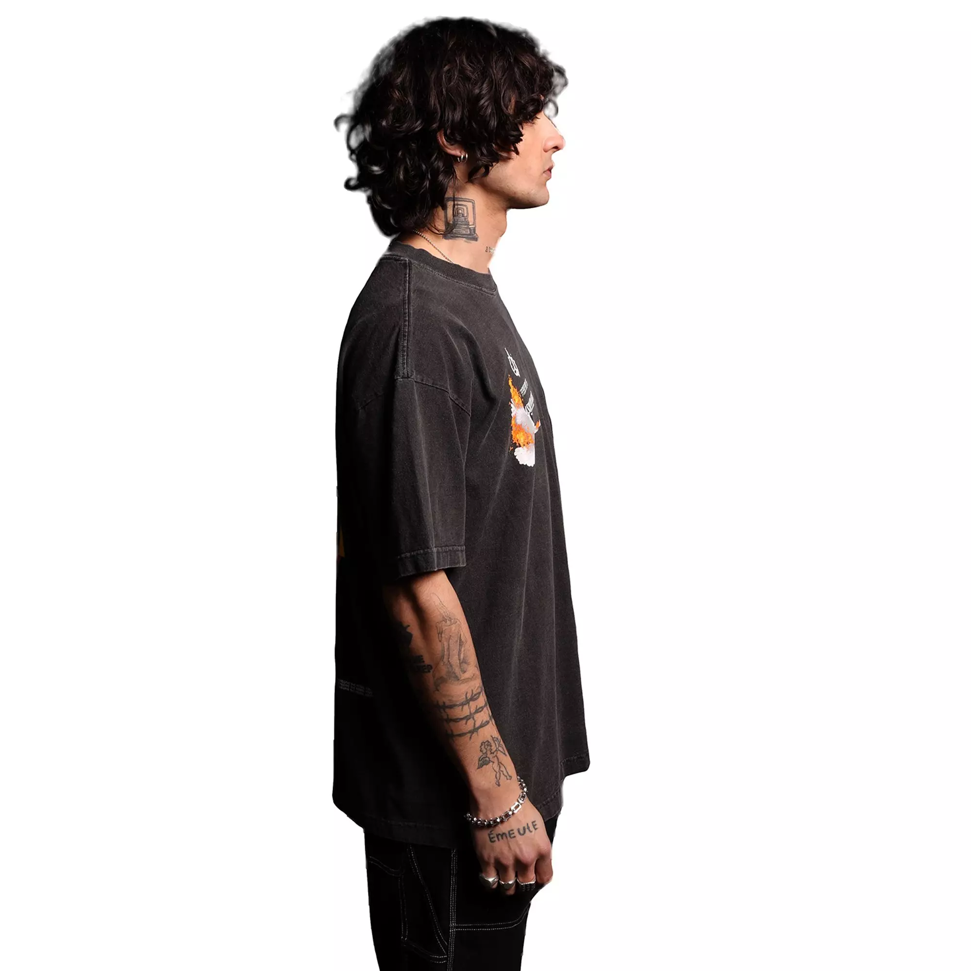 Civil Regime Men's Life Is Madness Tee - BLACK