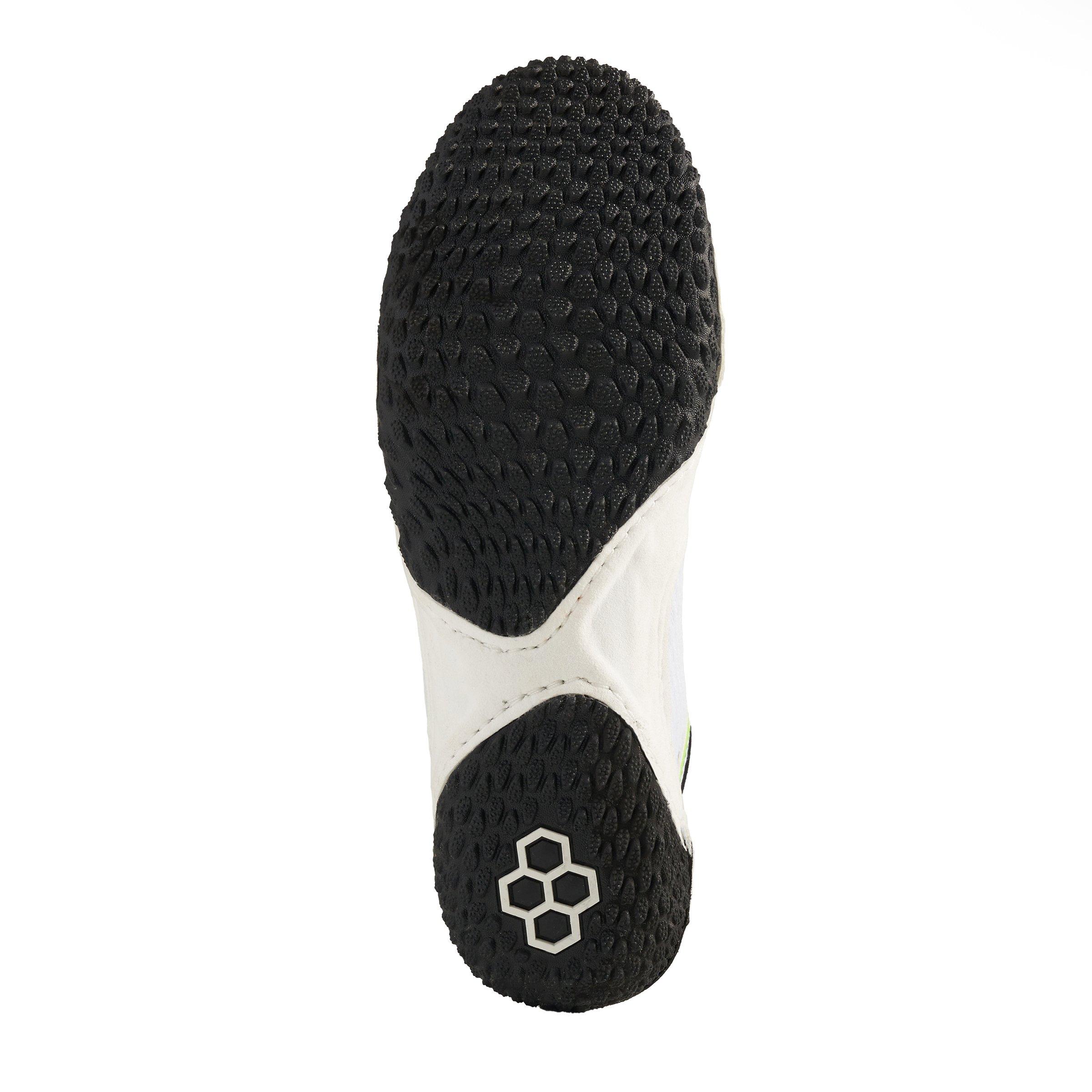 Rudis Alpha 2.0 "Clash Mismatch" Men's Wrestling Shoe - WHITE/BLACK Thumbnail View 4