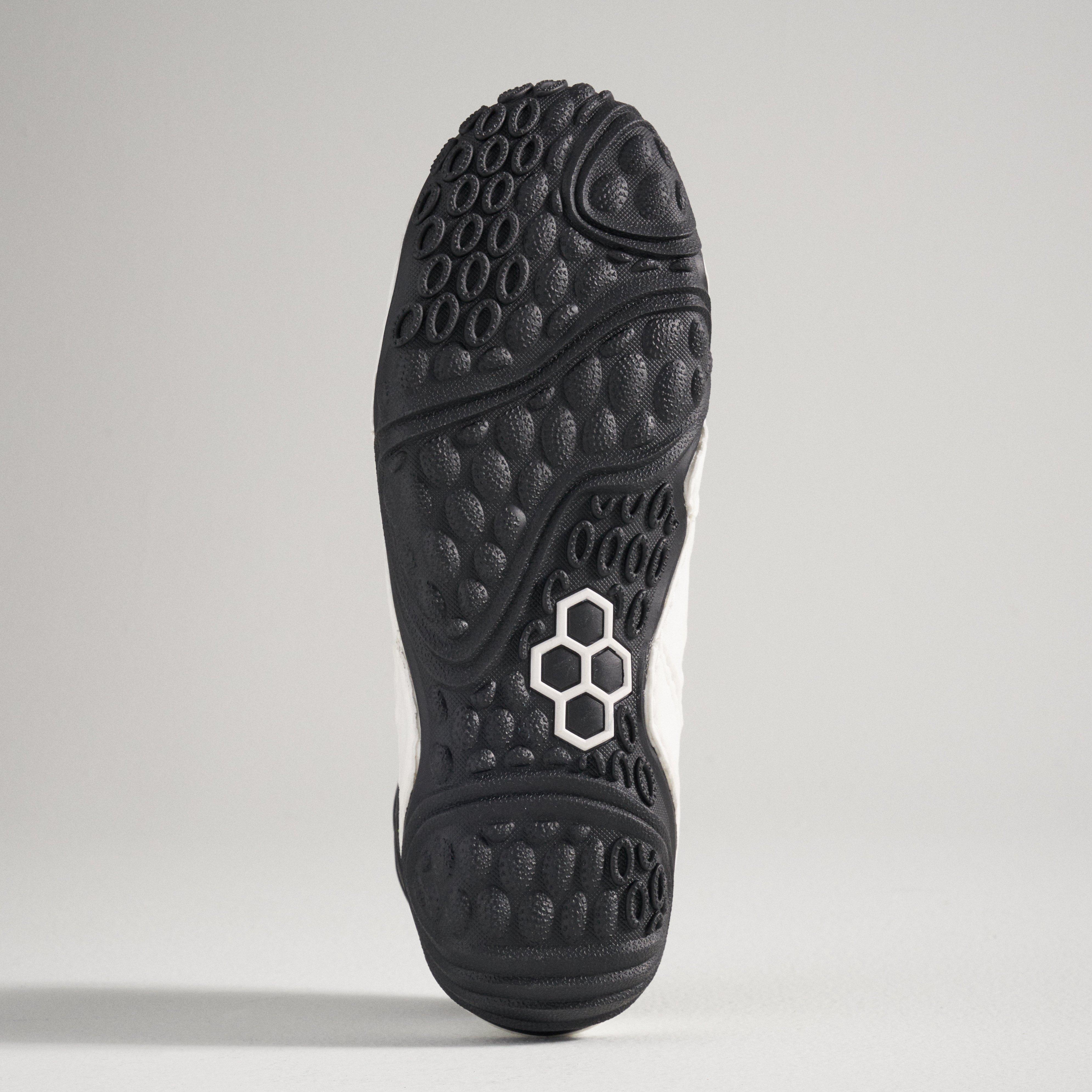 Rudis KS Infinity "Yang White/Lime" Men's Wrestling Shoe - WHITE/LIME Thumbnail View 4