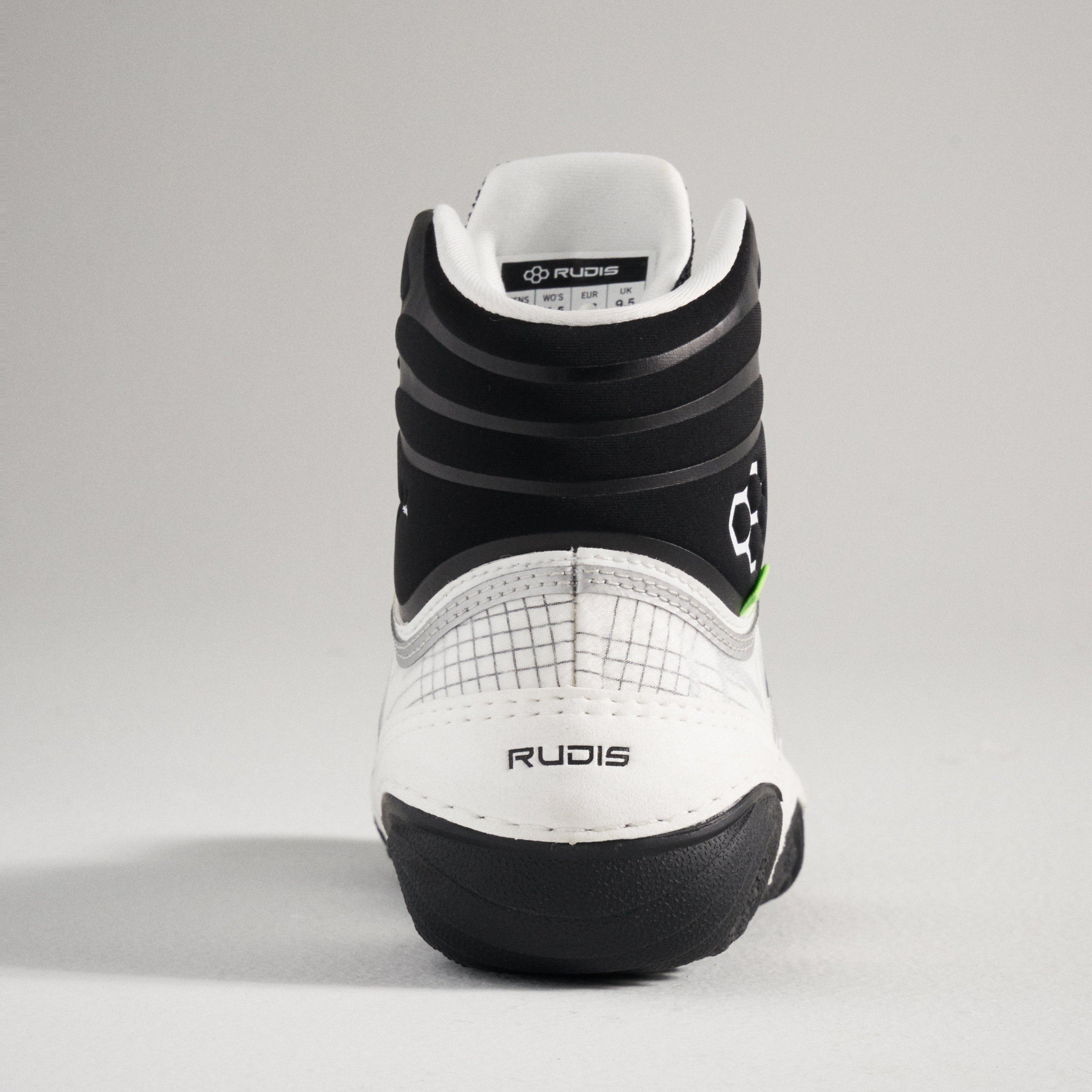 Rudis KS Infinity "Yang White/Lime" Men's Wrestling Shoe - WHITE/LIME Thumbnail View 6