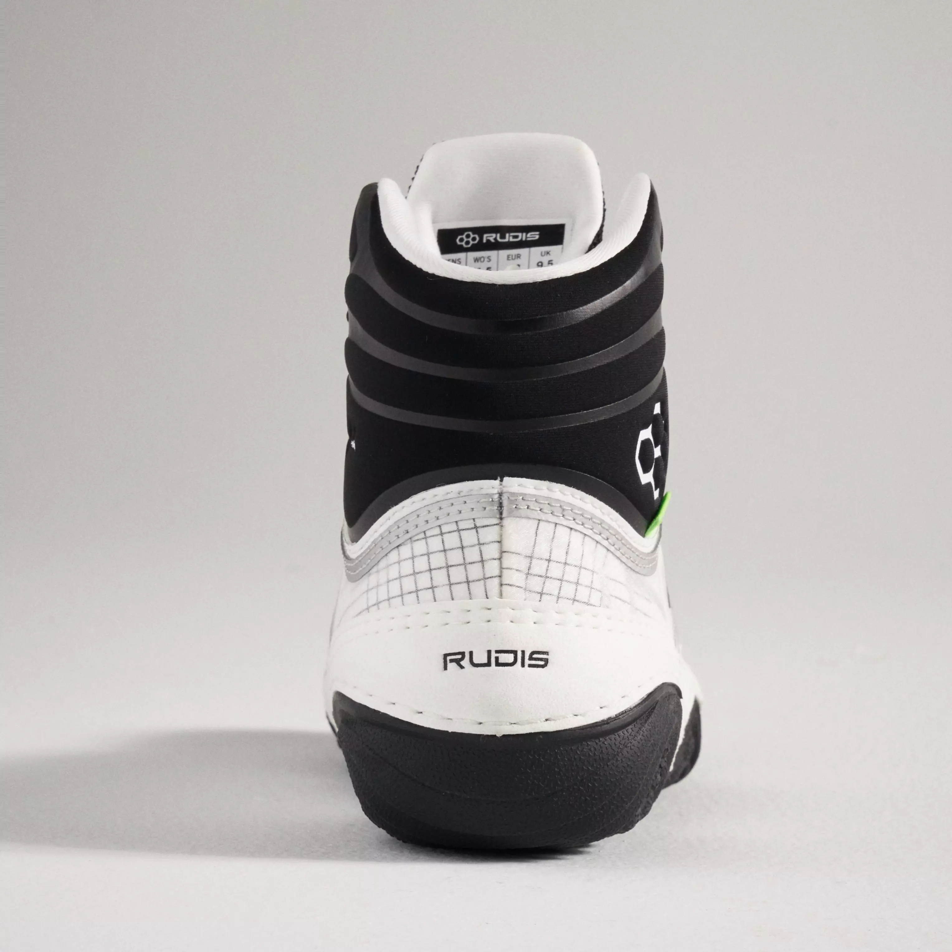 Rudis KS Infinity "Yang White/Lime" Men's Wrestling Shoe - WHITE/LIME