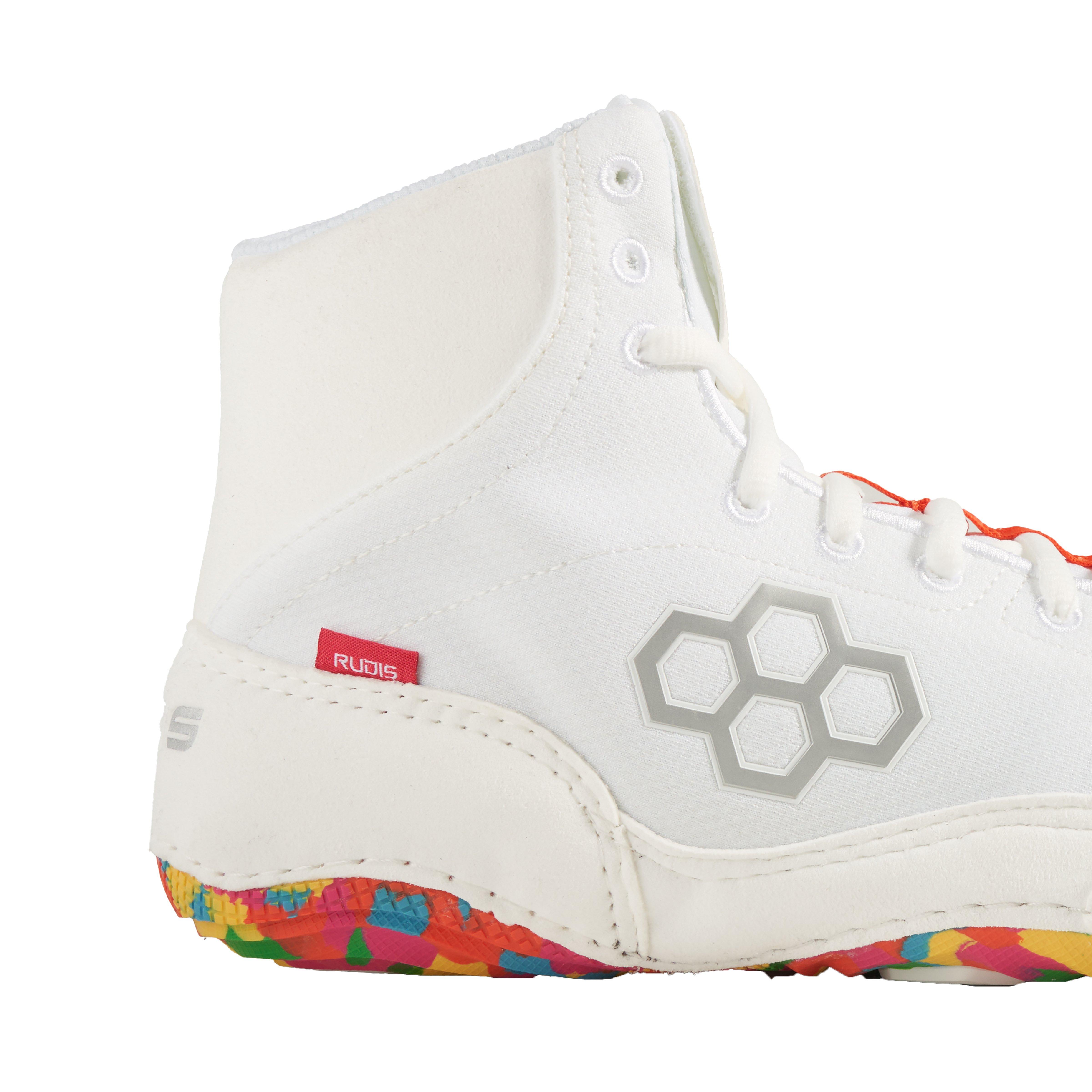 Rudis Colt 2.0 "Cereal Milk" Men's Wrestling Shoe - WHITE Thumbnail View 5