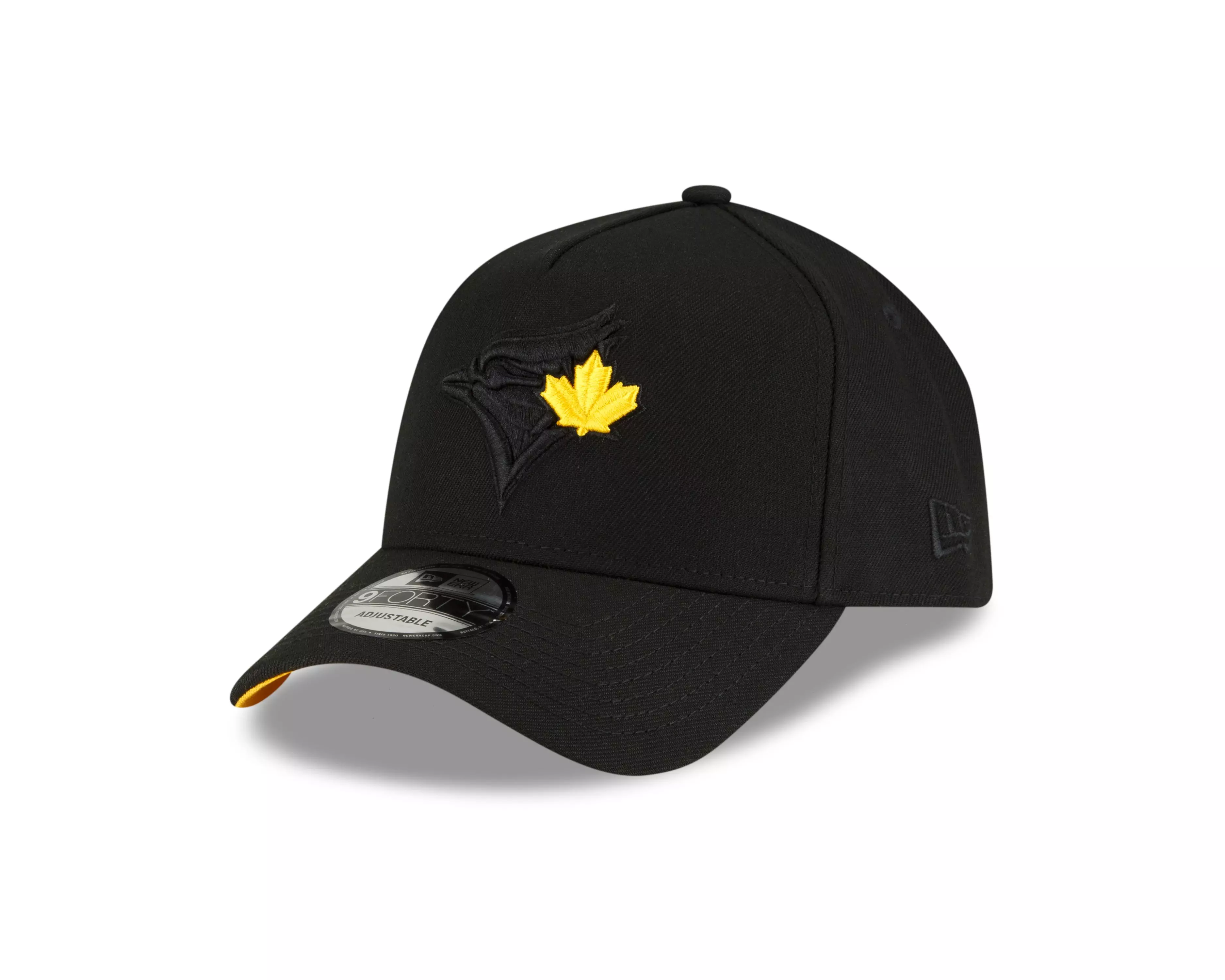 New Era Toronto Blue Jays 9FORTY 40th Anniversary Snapback-Black/Gold UV - BLACK/GOLD