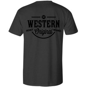 Hooey Men's Western OG Tee-Grey