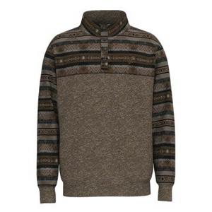 Hooey Men's Stevie 1/4-Snap Pullover-Tan