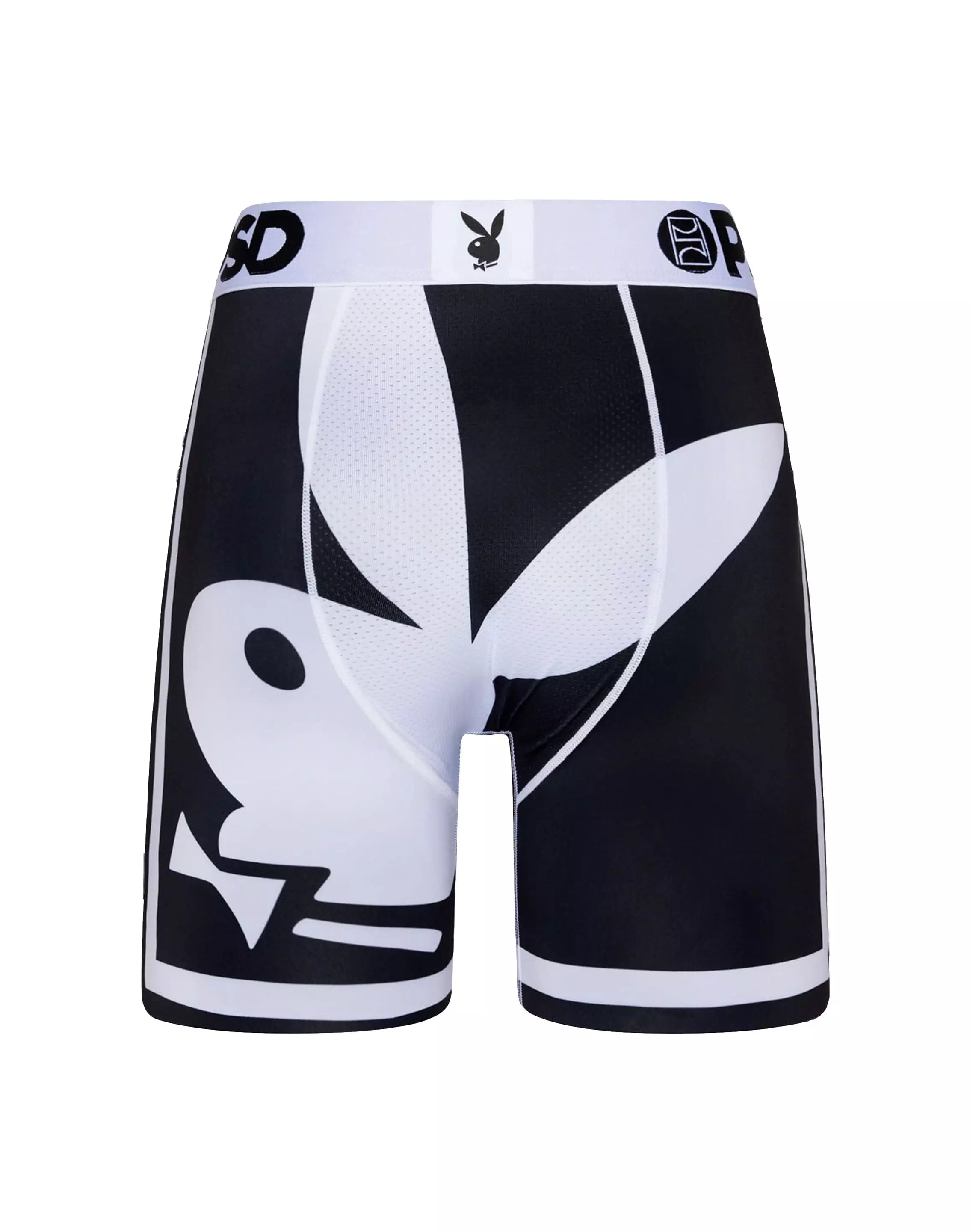 PSD Men's Playboy Big Bunny Underwear - BLACK/WHITE
