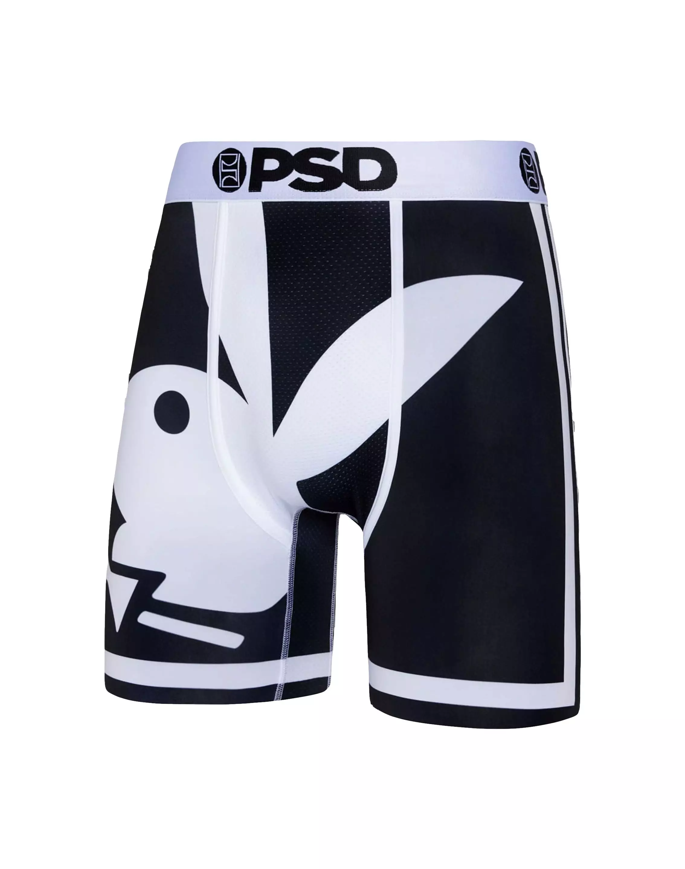 PSD Men's Playboy Big Bunny Underwear - BLACK/WHITE