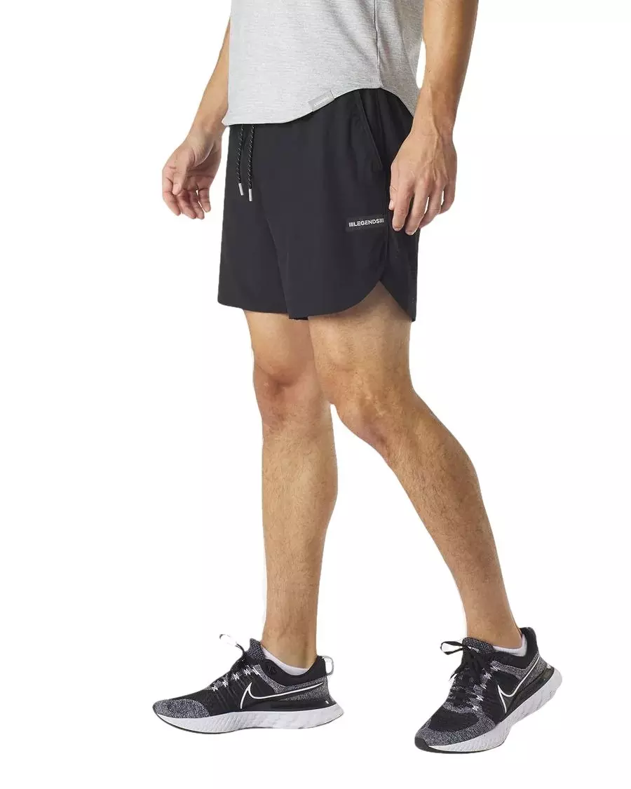 Legends Men's Luka 2.0 7-Inch Linerless Shorts - BLACK