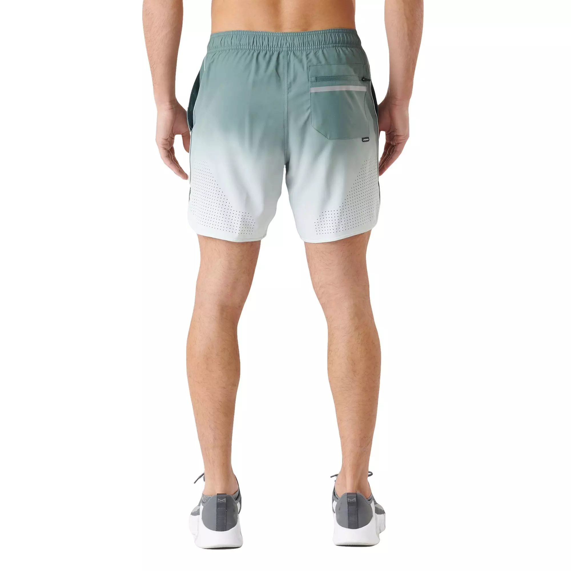 Legends Men's&nbsp;Luka&nbsp;2.0 7-Inch Linerless Shorts - Grey&nbsp; - GREEN