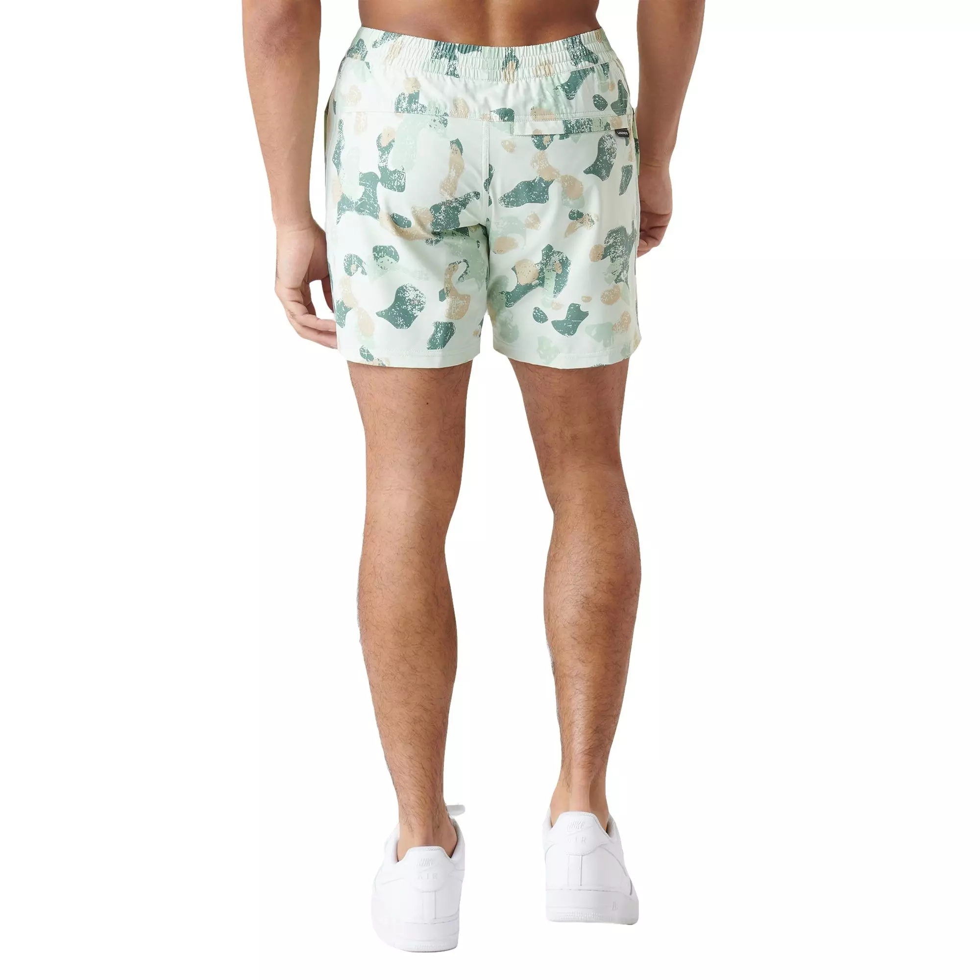 Legends Men's Bishop 7-Inch Linerless Shorts - Camo - LT GREEN