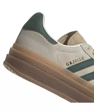 Gør det ikke Medic Forslag adidas Originals Gazelle Bold "Cream White/Green" Women's Shoe - Hibbett |  City Gear