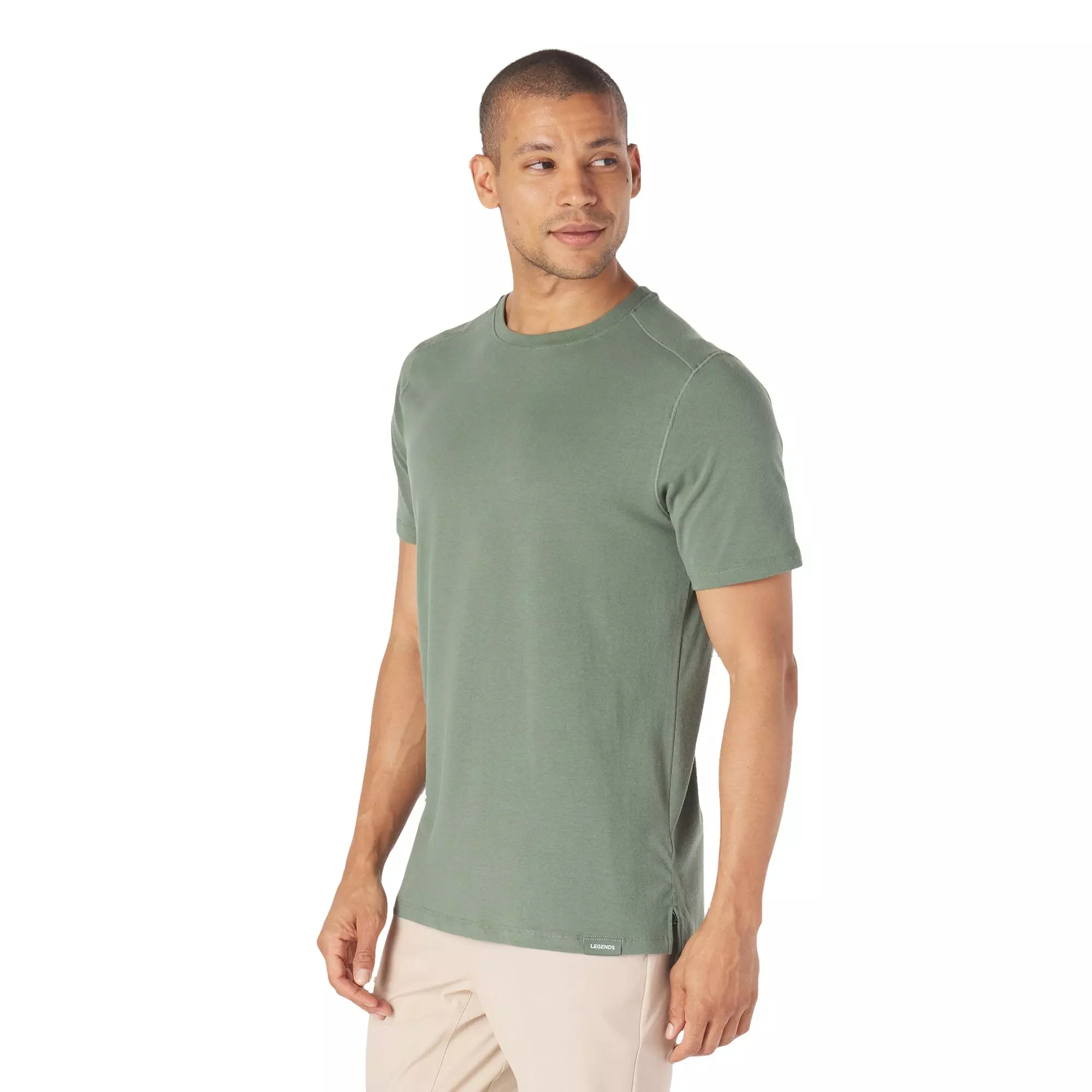 Legends Men's Aviation Tee - Hunter Green - GREEN