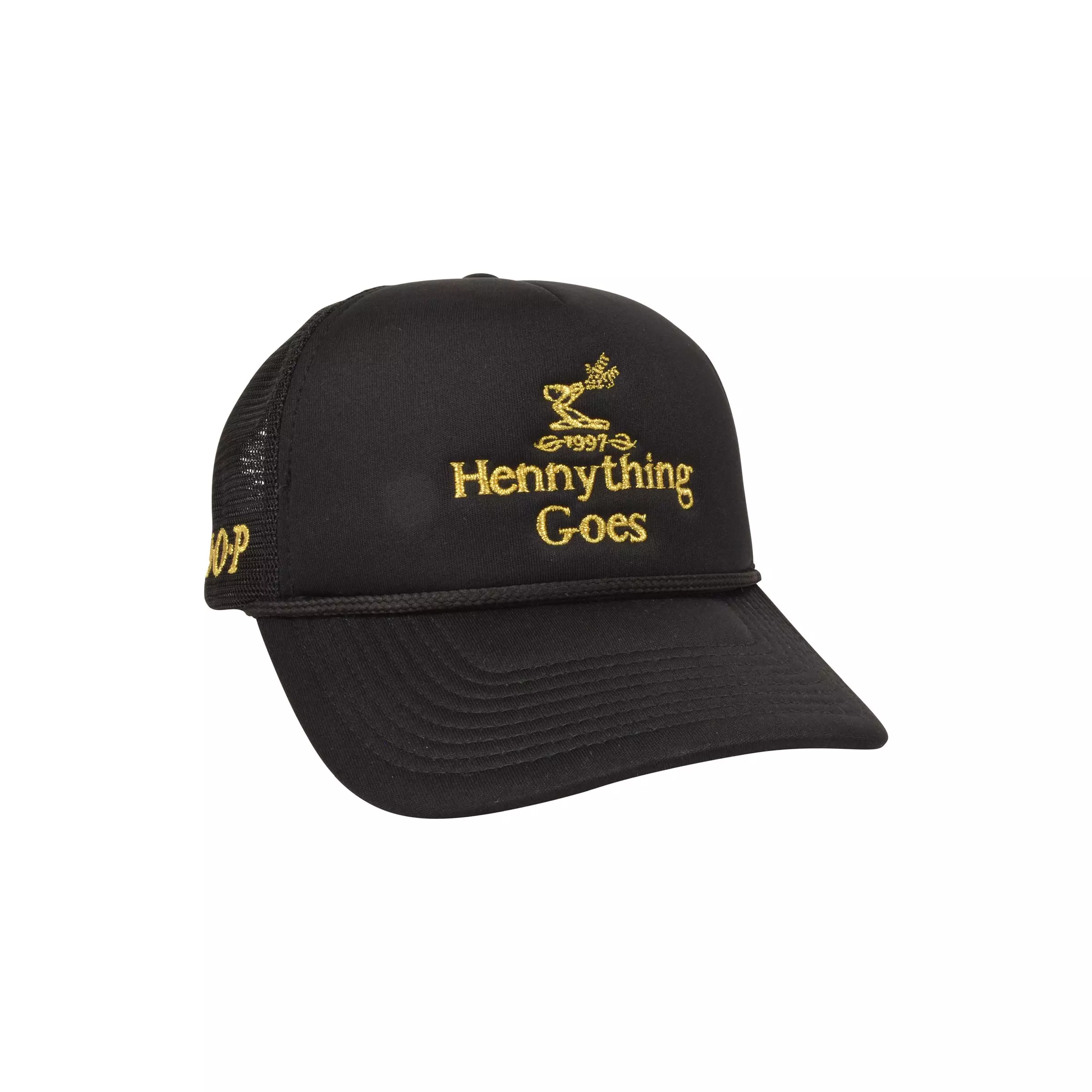 Field Grade Hennything Goes Trucker Snapback-Black - BLACK