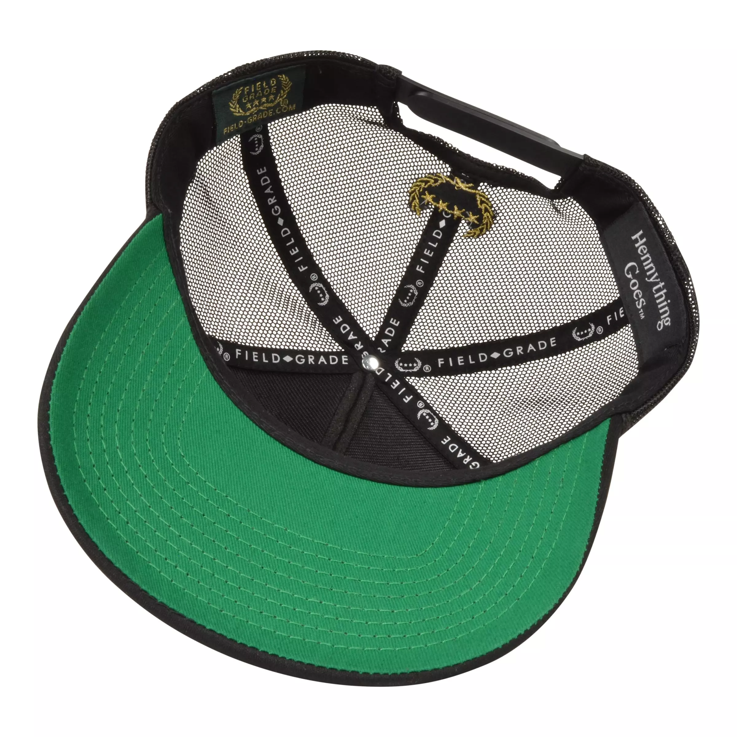 Field Grade Hennything Goes Trucker Snapback-Black - BLACK