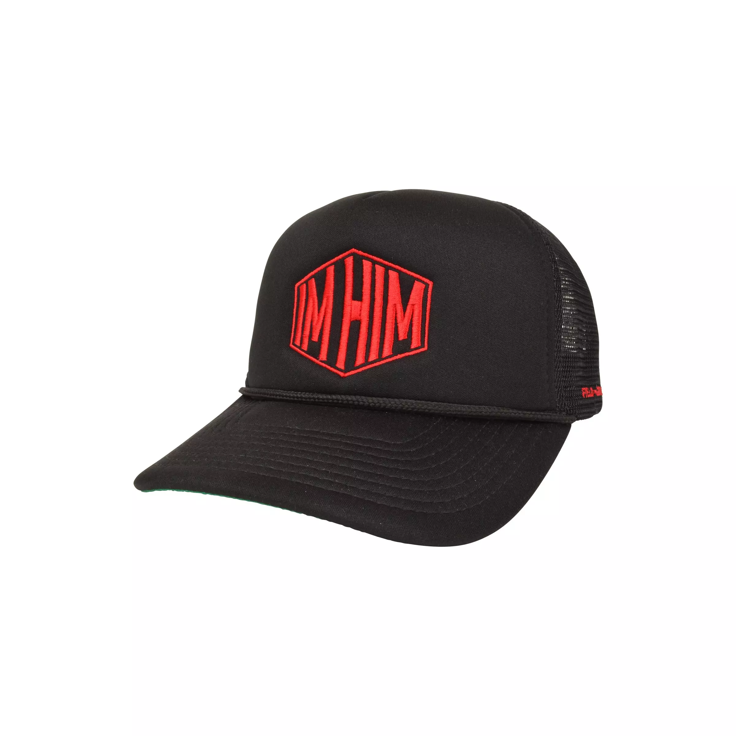 Field Grade I'm Him Trucker Snapback-Black/Red - BLACK