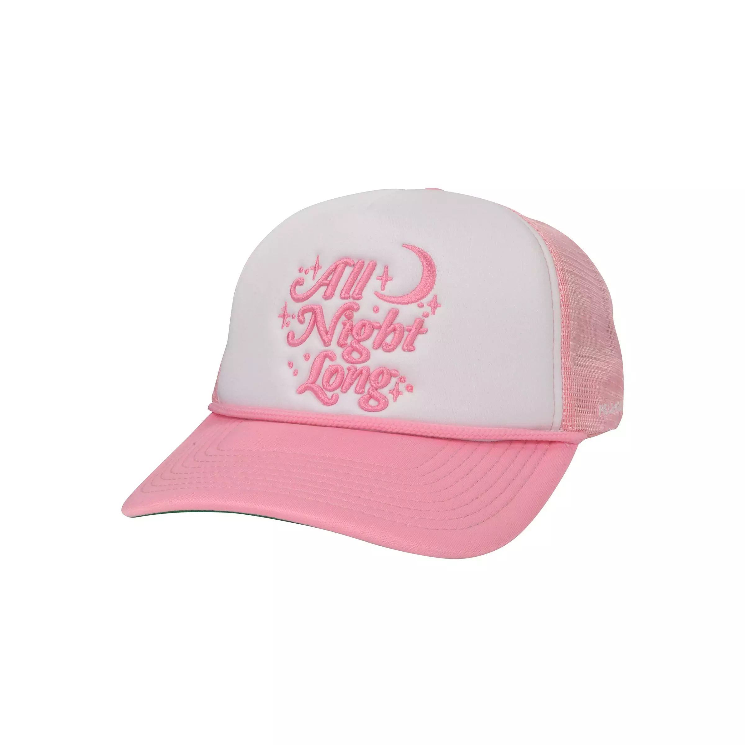 Field Grade All Night Long Trucker Snapback-White/Pink - WHITE/PINK
