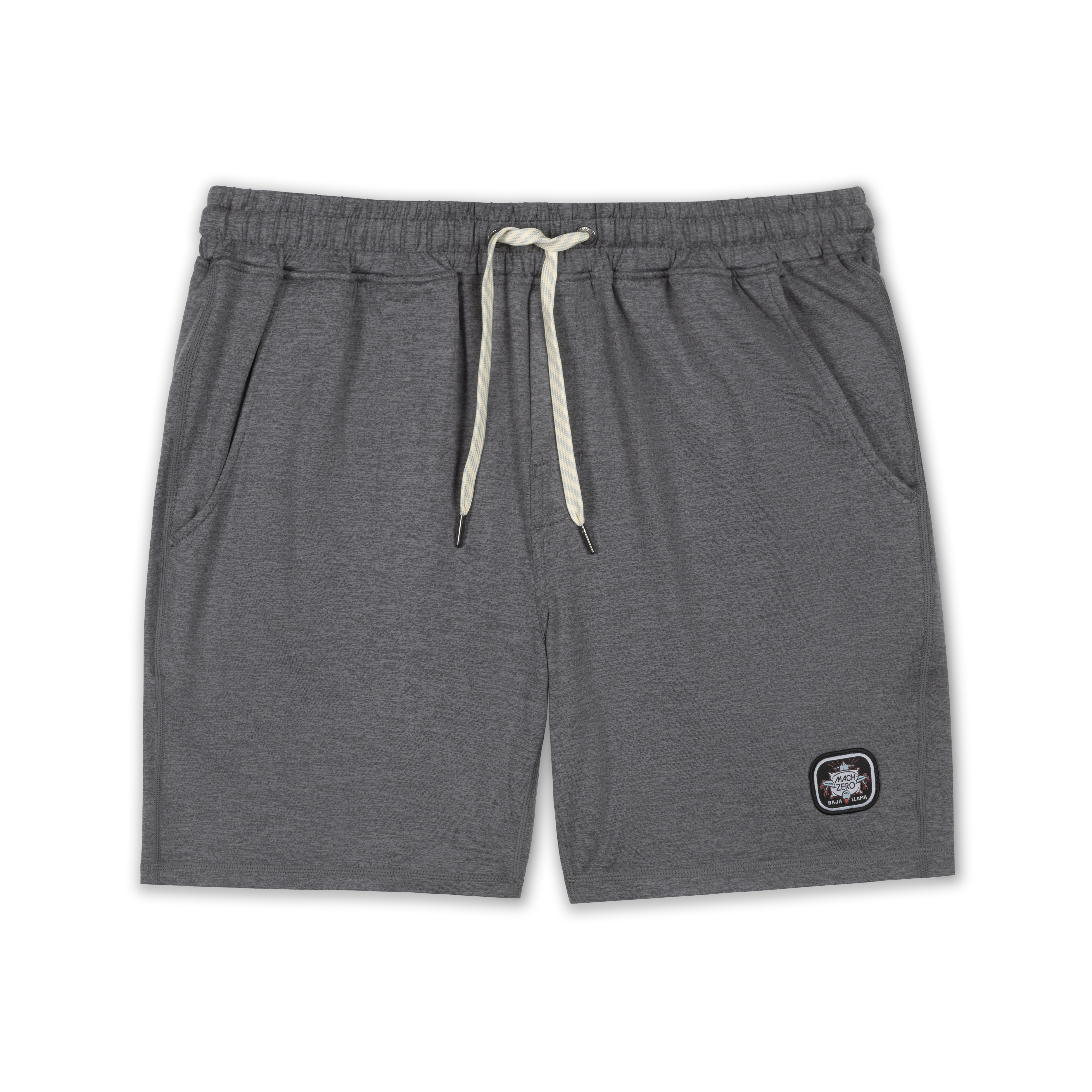 Baja Llama Mach Zero Shorts-Grey - GREY Thumbnail View 1