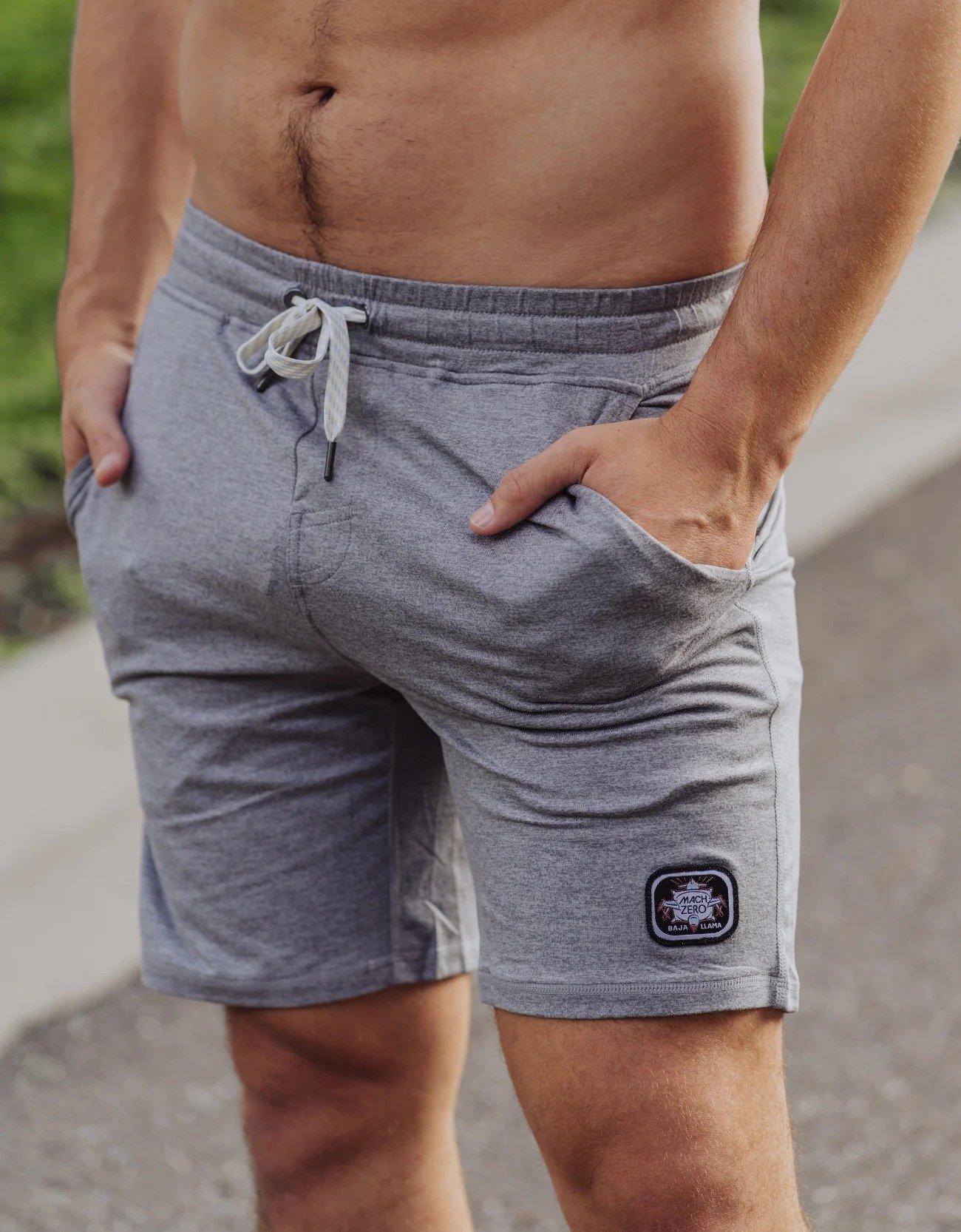 Baja Llama Mach Zero Shorts-Grey - GREY Thumbnail View 6