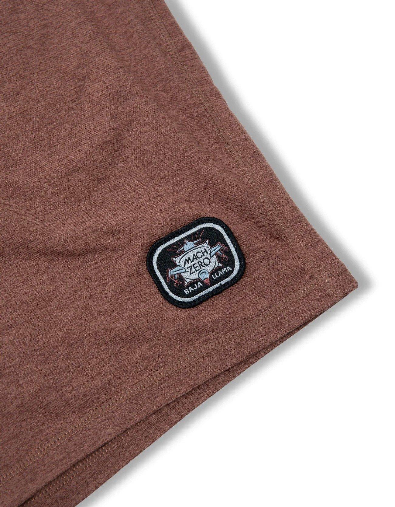 Baja Llama Mach Zero Shorts-Rust - RUST Thumbnail View 4