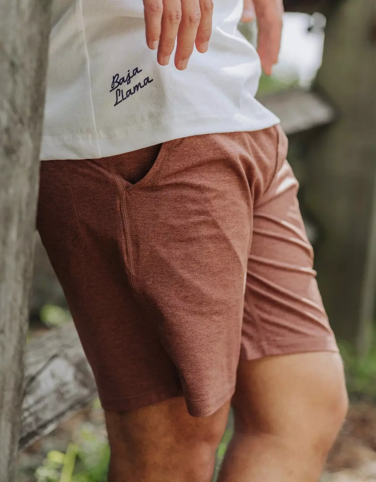 Baja Llama Mach Zero Shorts-Rust - RUST