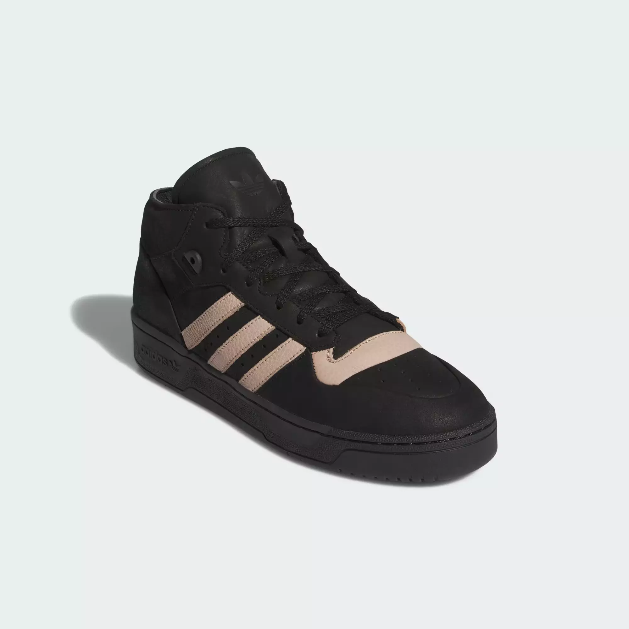 adidas Originals Rivalry 86 Mid "Ash Pearl" Men's Shoe - BLACK