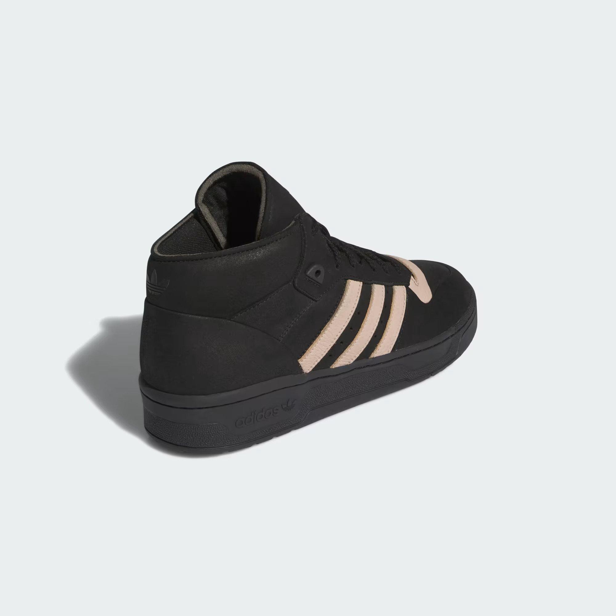 adidas Originals Rivalry 86 Mid "Ash Pearl" Men's Shoe - BLACK
