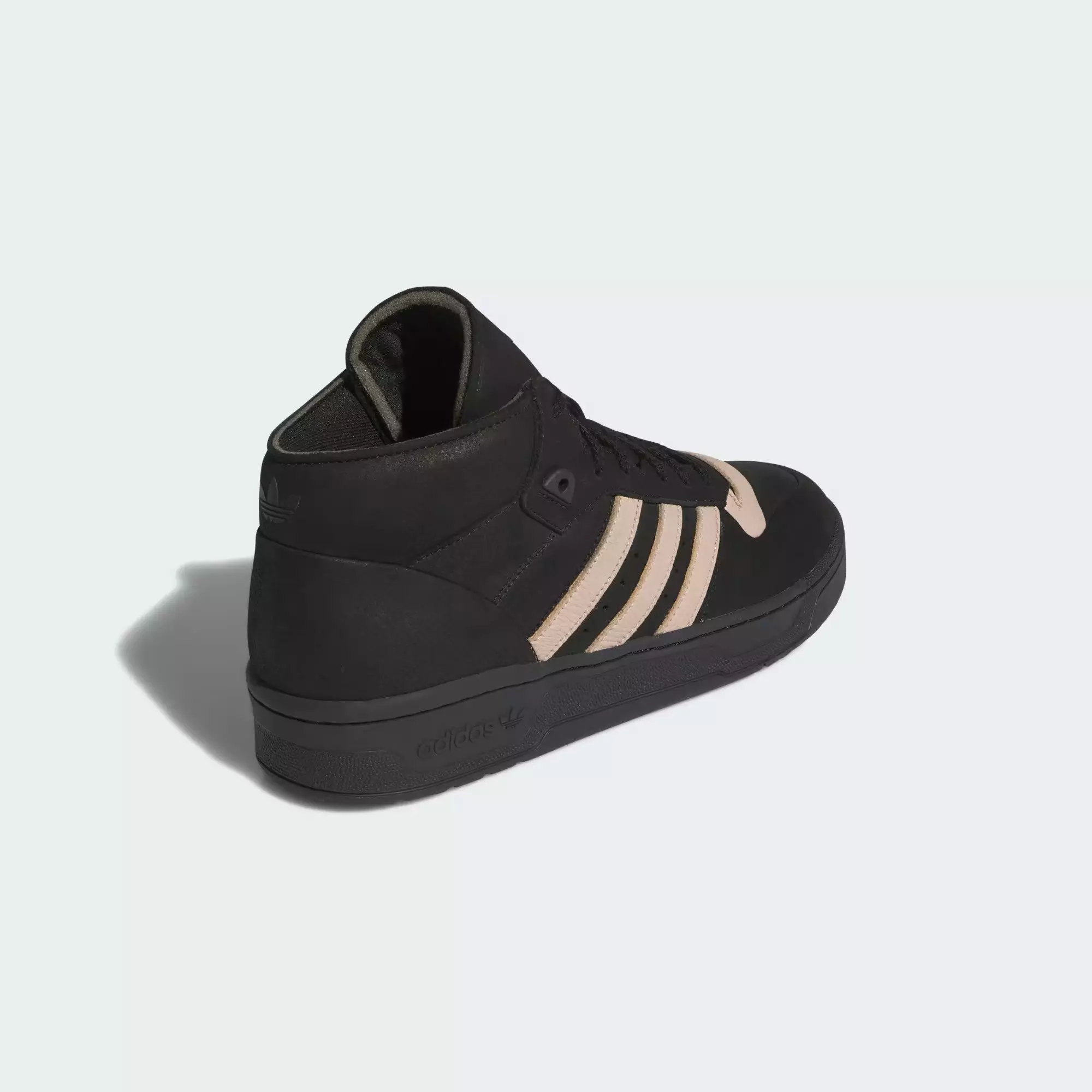adidas Originals Rivalry 86 Mid "Ash Pearl" Men's Shoe - BLACK