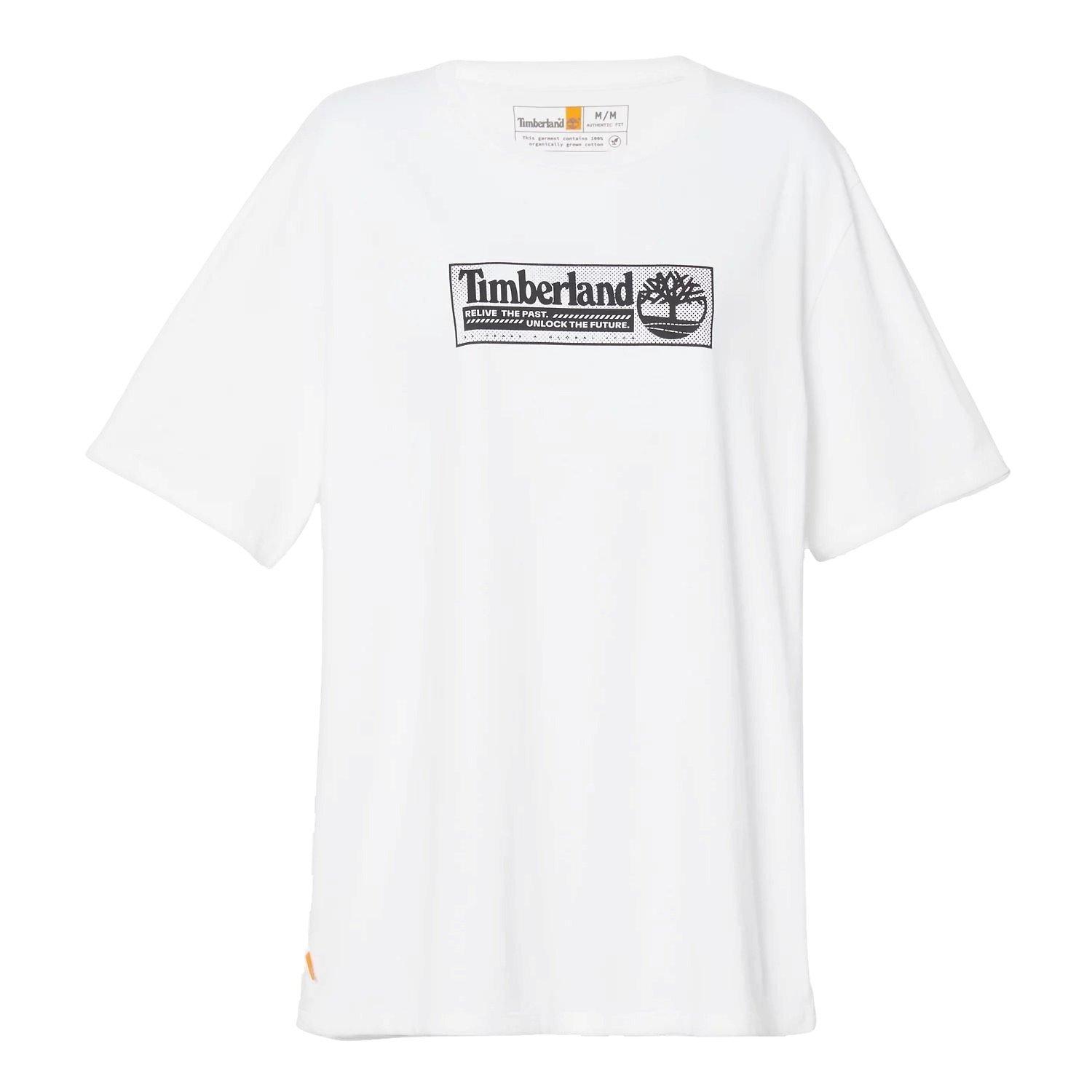 Timberland Comic Graphic Men's White Tee