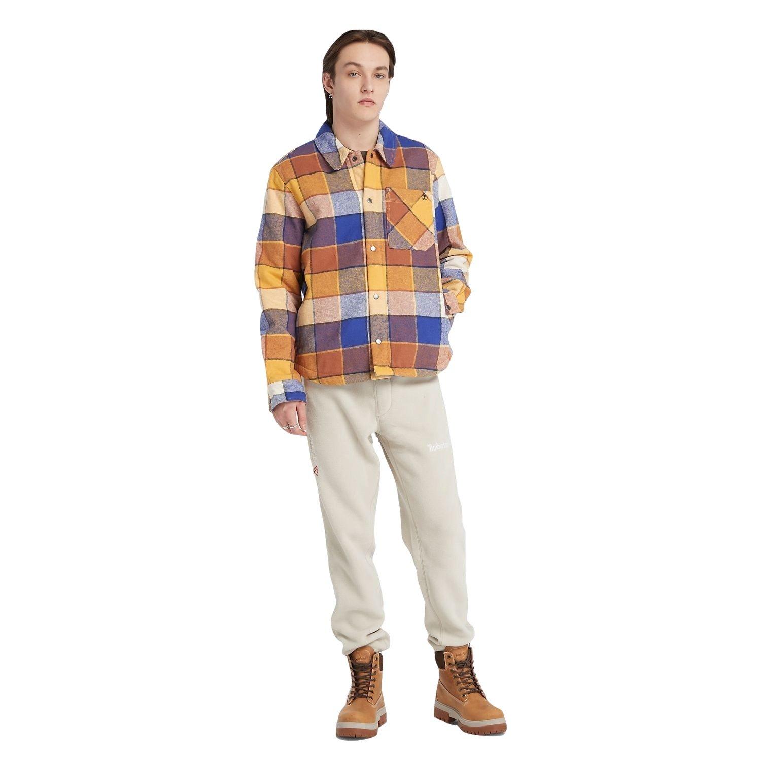 Timberland Sherpa Lined Multi/Yellow Men's Overshirt